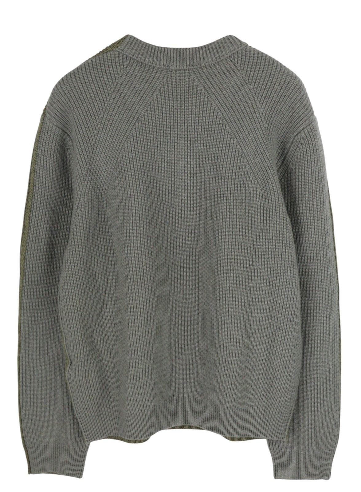 K-BIRMIN 2XL Khaki Wool Knit Logo Jumper 41147