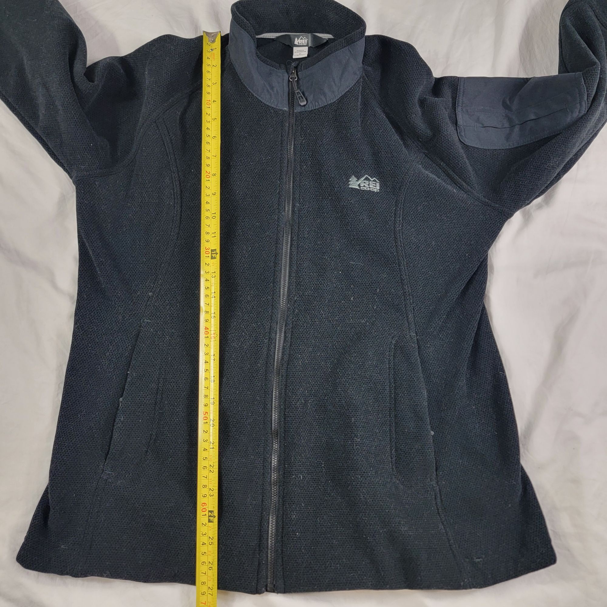 Rei REI Polartec Womens XL Black Full Zip Sweater Winter Warm Ca Size XL / US 12-14 / IT 48-50 - 9 Thumbnail