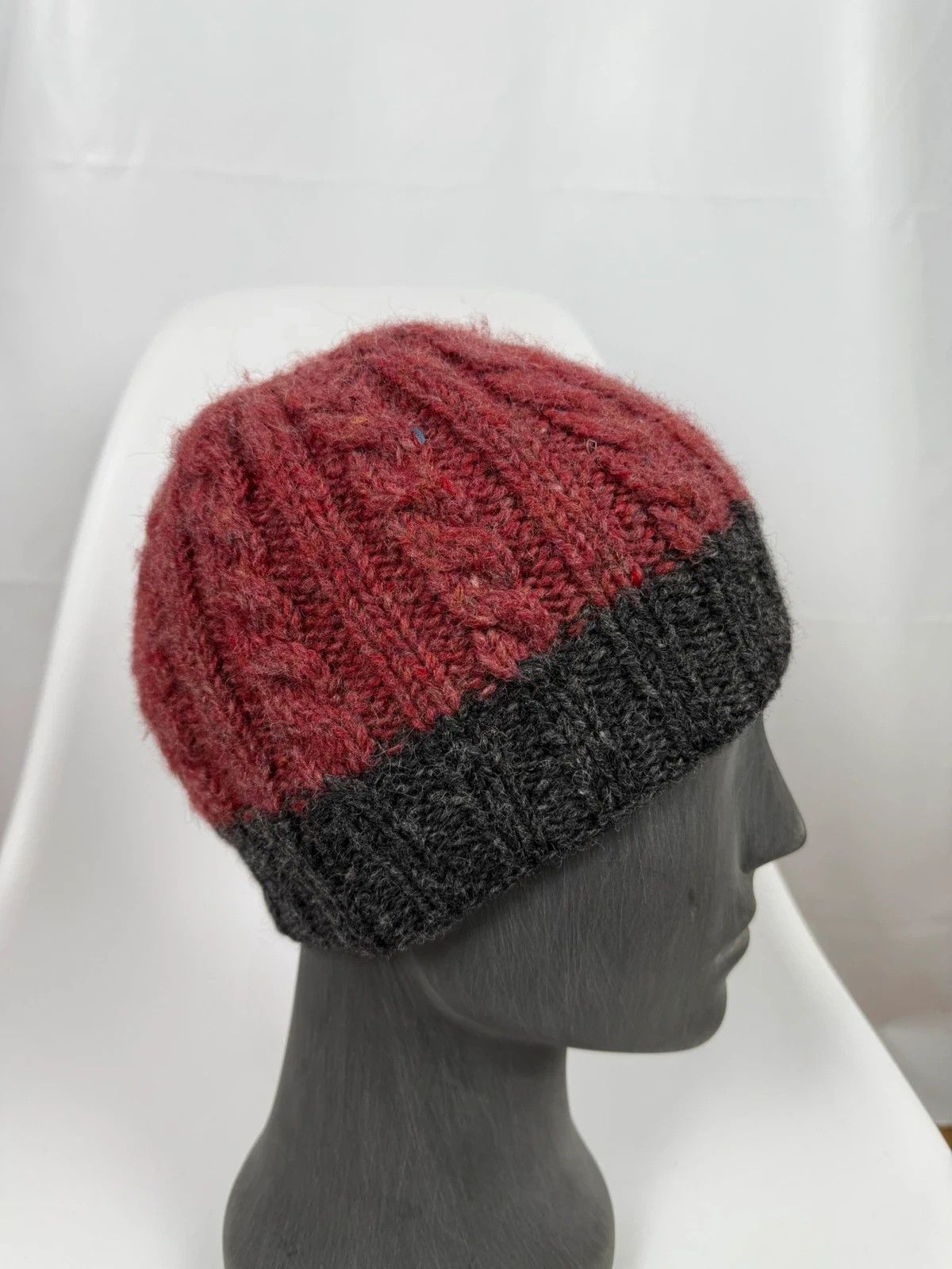 Aran Sweater Market Aran Sweater Market Aran Islands Beanie Wool One Size Size ONE SIZE - 3 Thumbnail