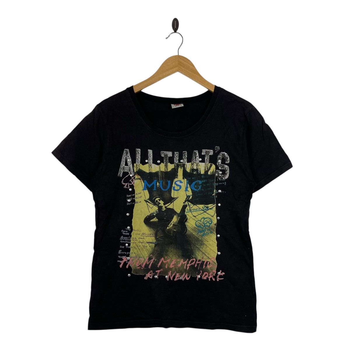 Vintage Vintage FREE Company “All That’s Music” T-Shirt Japanese Y2K Size US L / EU 52-54 / 3 - 1 Thumbnail