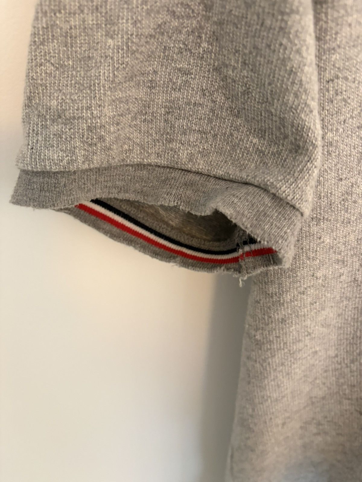 Thom Browne Distressed made in Japan polo. Size US L / EU 52-54 / 3 - 6 Thumbnail