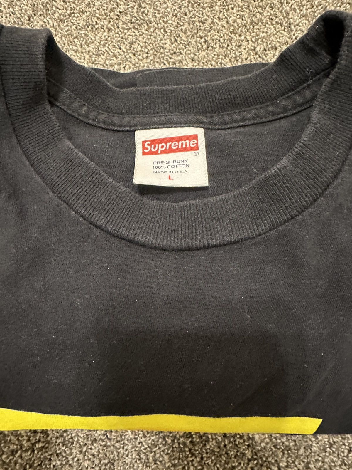Supreme Supreme tee FW17 Size US L / EU 52-54 / 3 - 2 Thumbnail