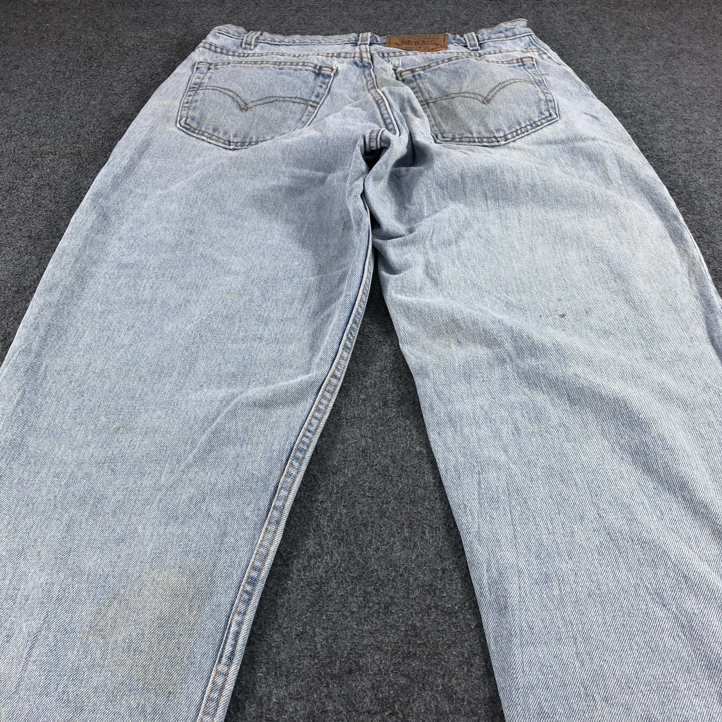 Levi's 90s Light Wash Vintage Levis 560 Jeans-J1178 Size US 33 - 4 Thumbnail