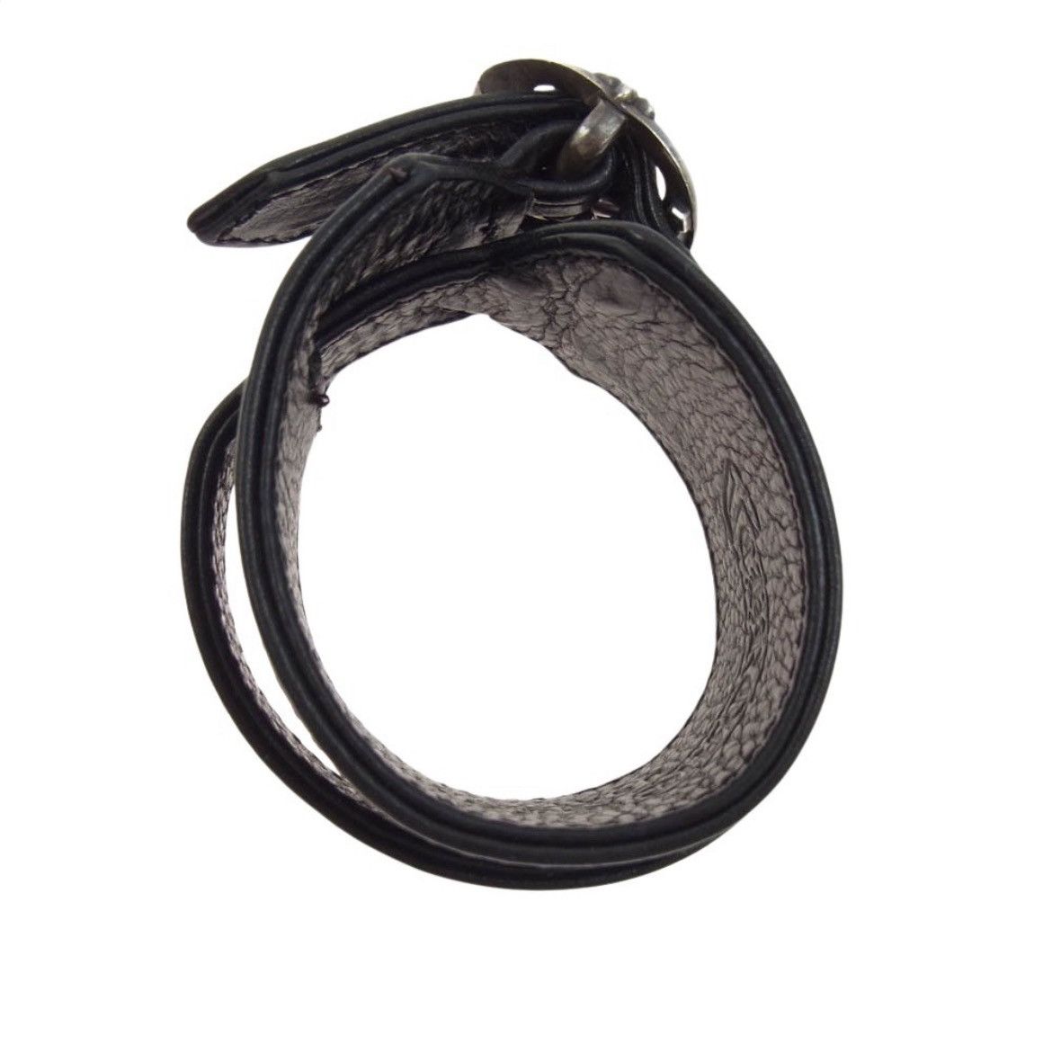 Chrome Hearts Chrome Hearts R&R SLIM TINY BUCKLE leather bracelet Size ONE SIZE - 4 Thumbnail