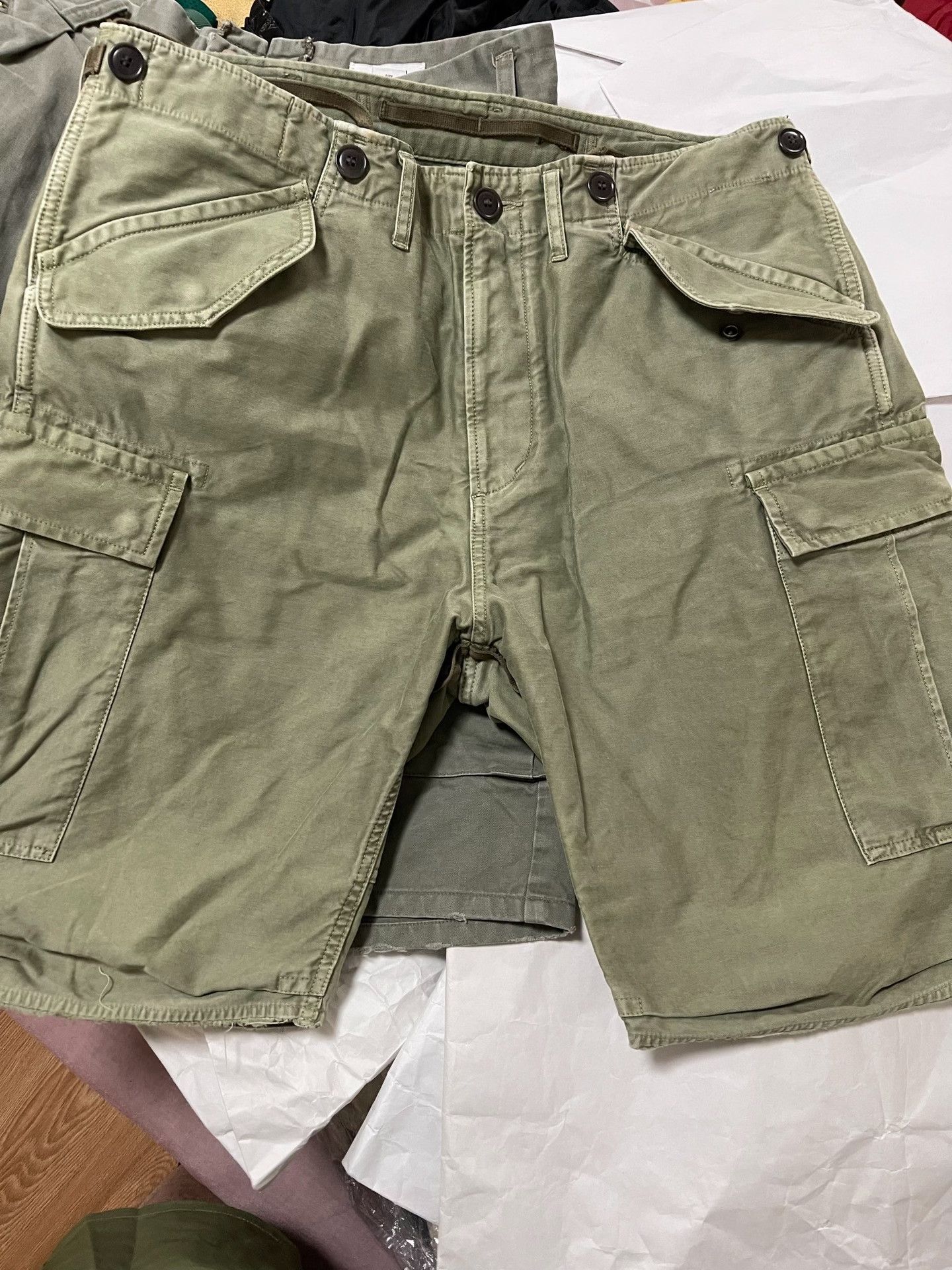 Visvim VISVIM 20SS JUMBO EIGER Military Shorts Size US 26 / EU 42 - 1 Thumbnail