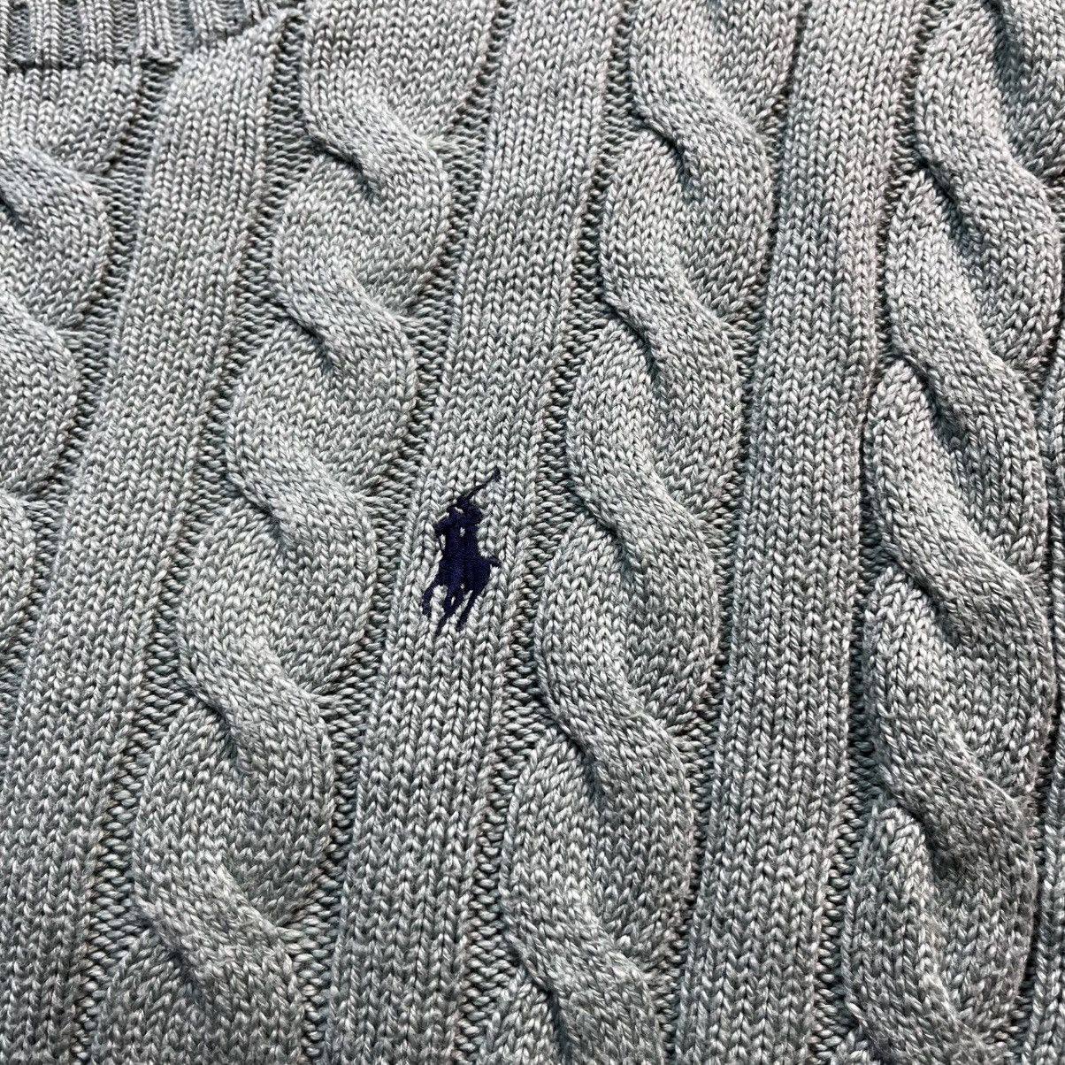 Polo Ralph Lauren Polo Ralph Lauren Small Pony Cable Knit Sweater Old Money Size US L / EU 52-54 / 3 - 6 Thumbnail