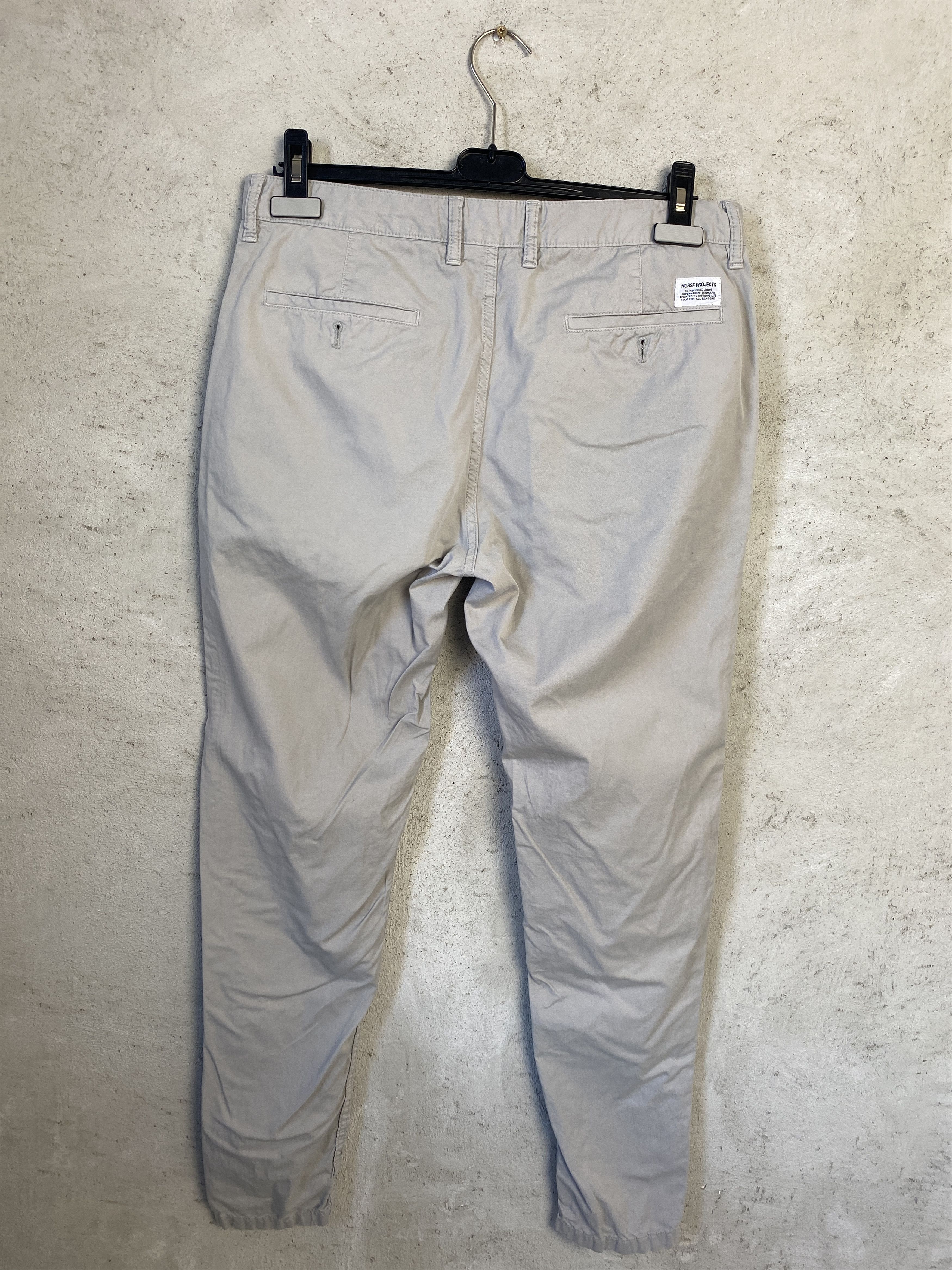 Norse Projects Norse Projects Aros Slim Light Twill casual pants Size US 32 / EU 48 - 3 Thumbnail
