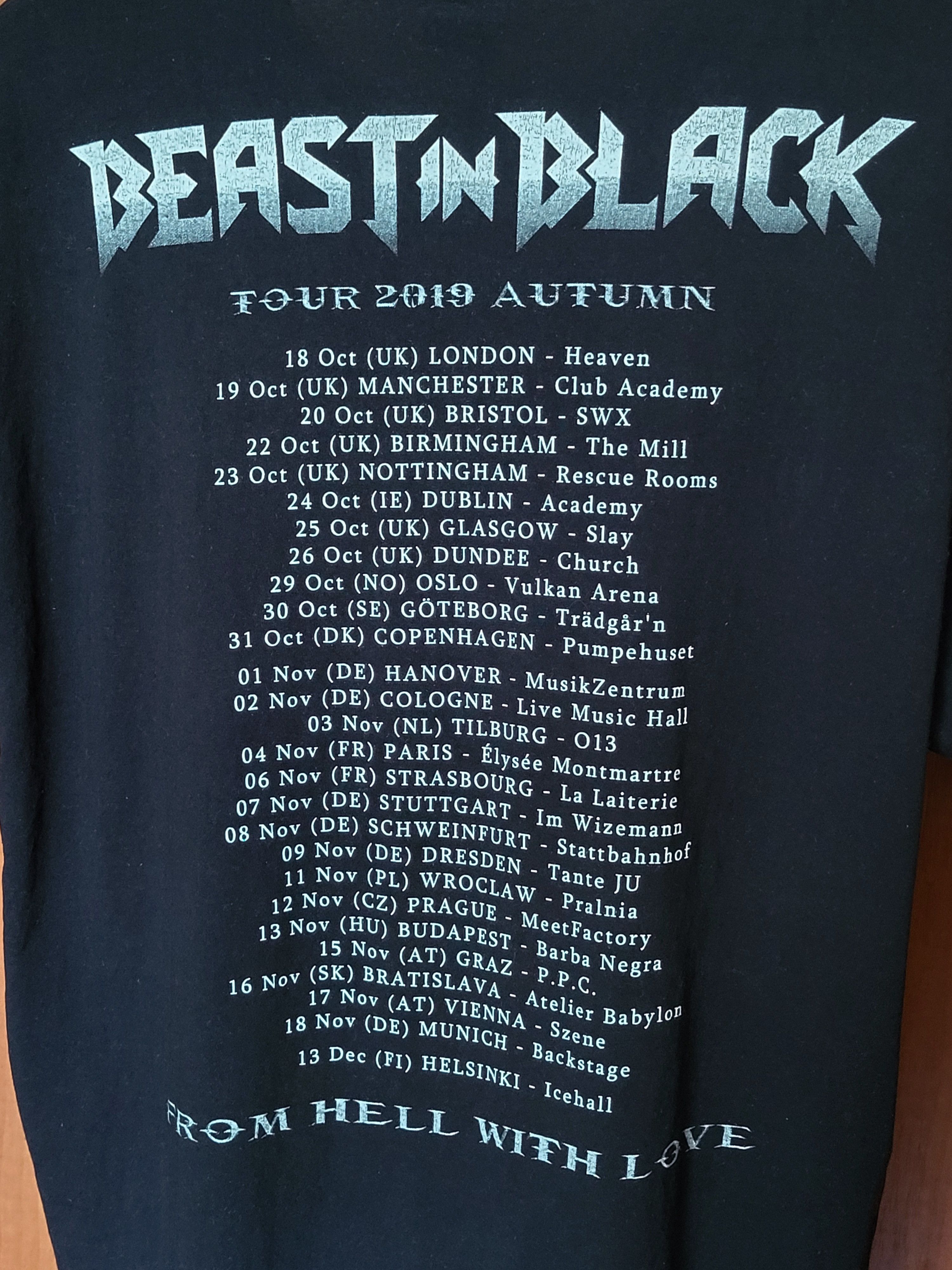 Band Tees Band Tee T-Shirt Shirt Men Short Sleeve Logo Rock Music Size US XL / EU 56 / 4 - 6 Thumbnail