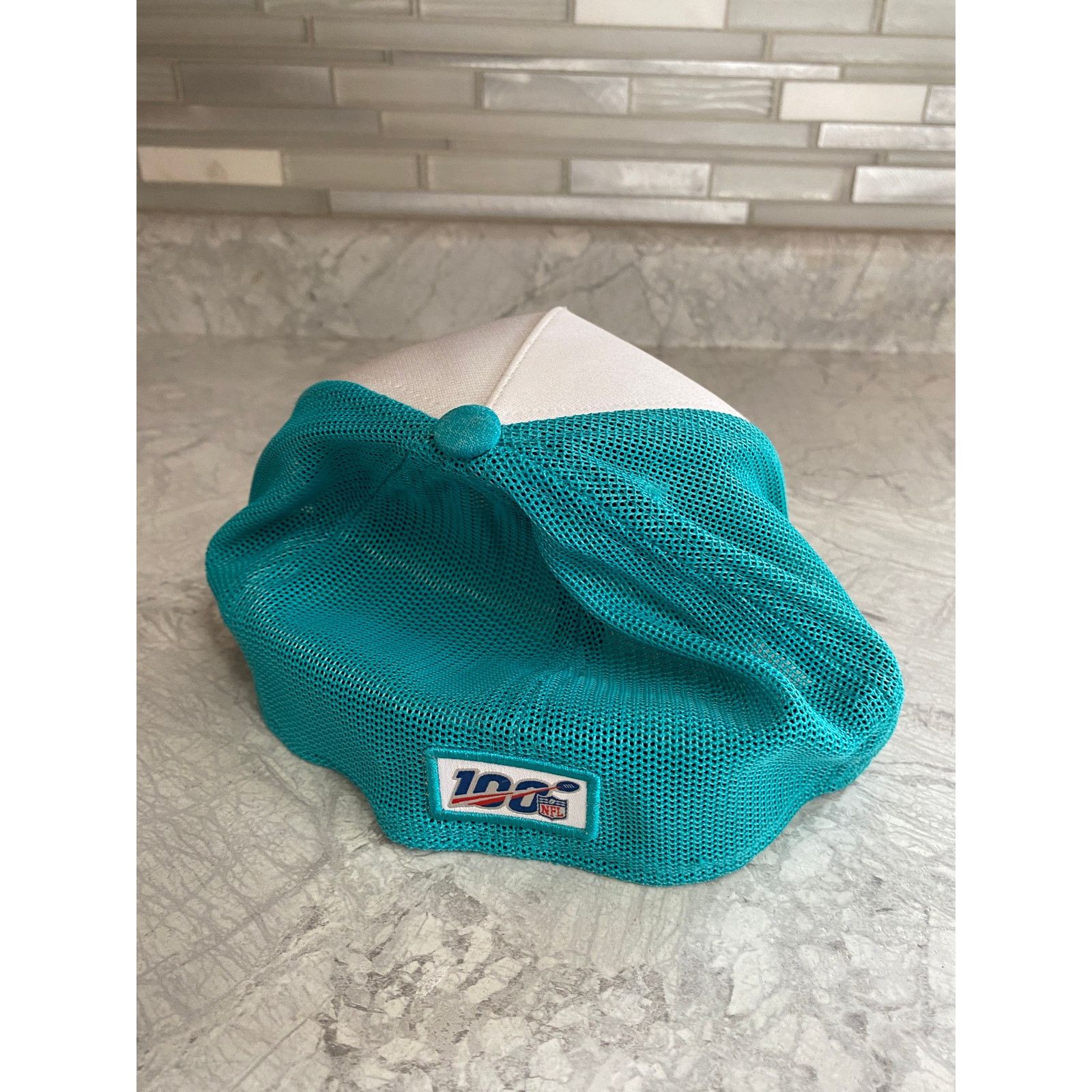 New Era Miami Dolphins New Era 39Thirty Strech-Fit Hat Size S/M Size ONE SIZE - 5 Thumbnail