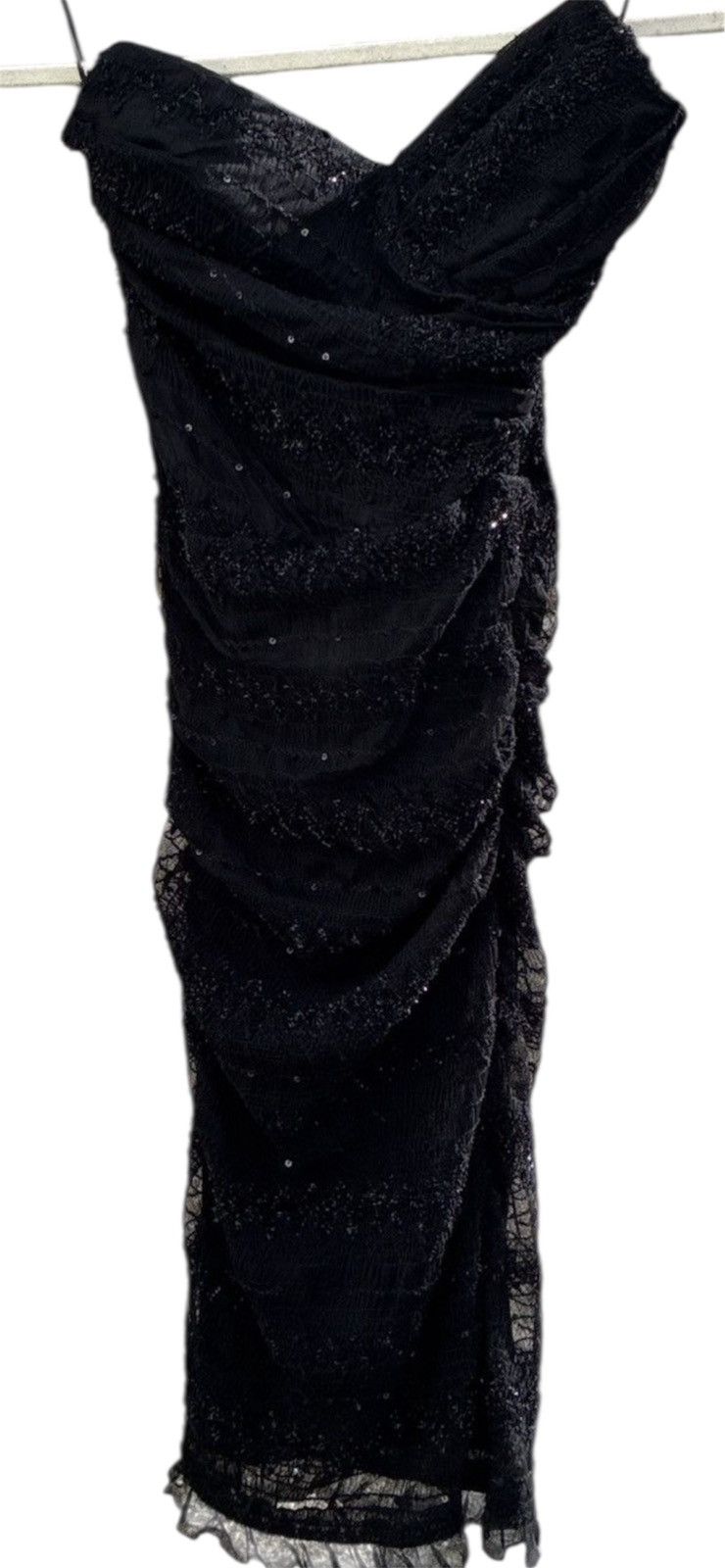 Dolce & Gabbana Dolce & Gabbana black lace dress with a silk-blend lining Size M / US 6-8 / IT 42-44 - 1 Thumbnail
