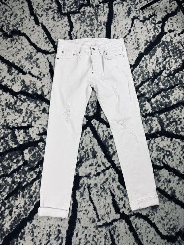 Dsquared2 Dsquared2 jeans pants white 42 italy Size US 38 / EU 54 - 2 Thumbnail