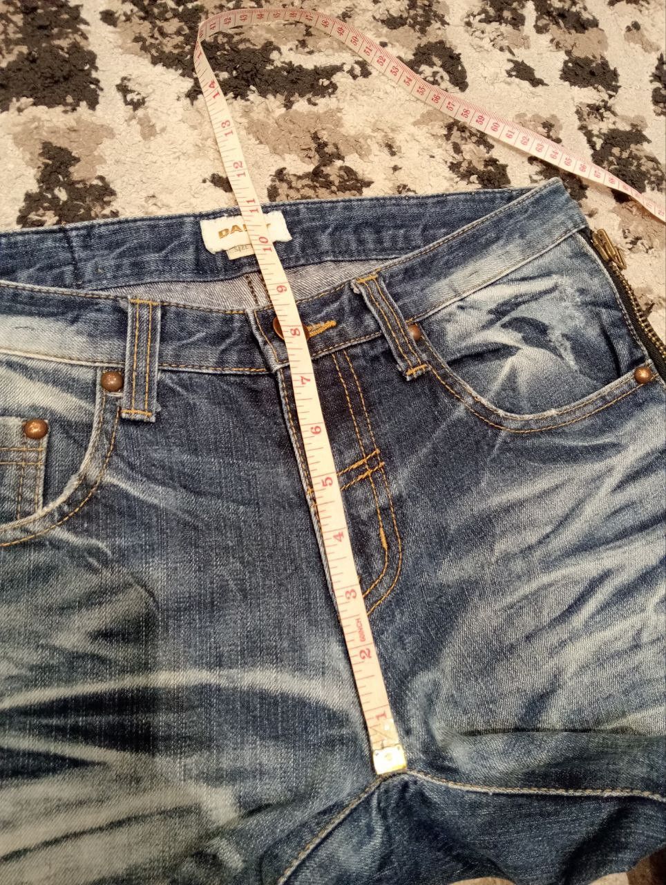 If Six Was Nine Vintage Daisy Distressed Jeans Size US 31 - 11 Thumbnail