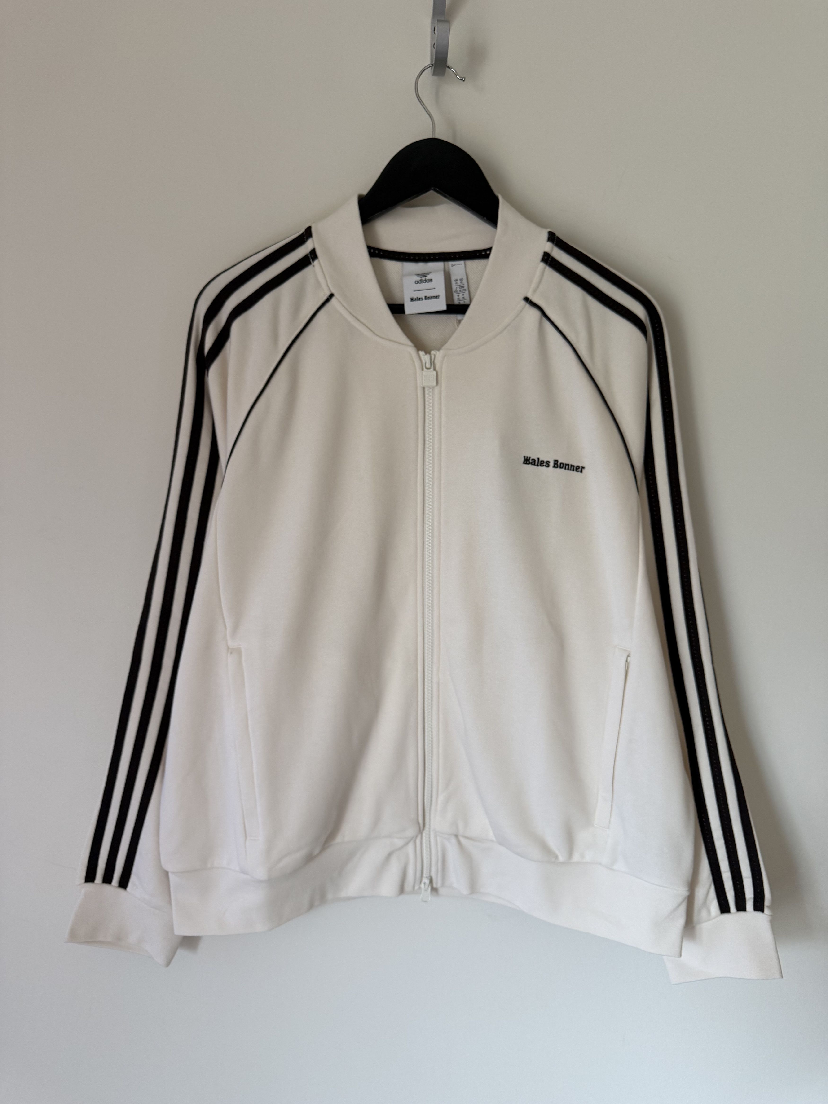 Adidas × Wales Bonner Wales Bonner Adidas Statement Track Jacket in White Size US XL / EU 56 / 4 - 1 Thumbnail