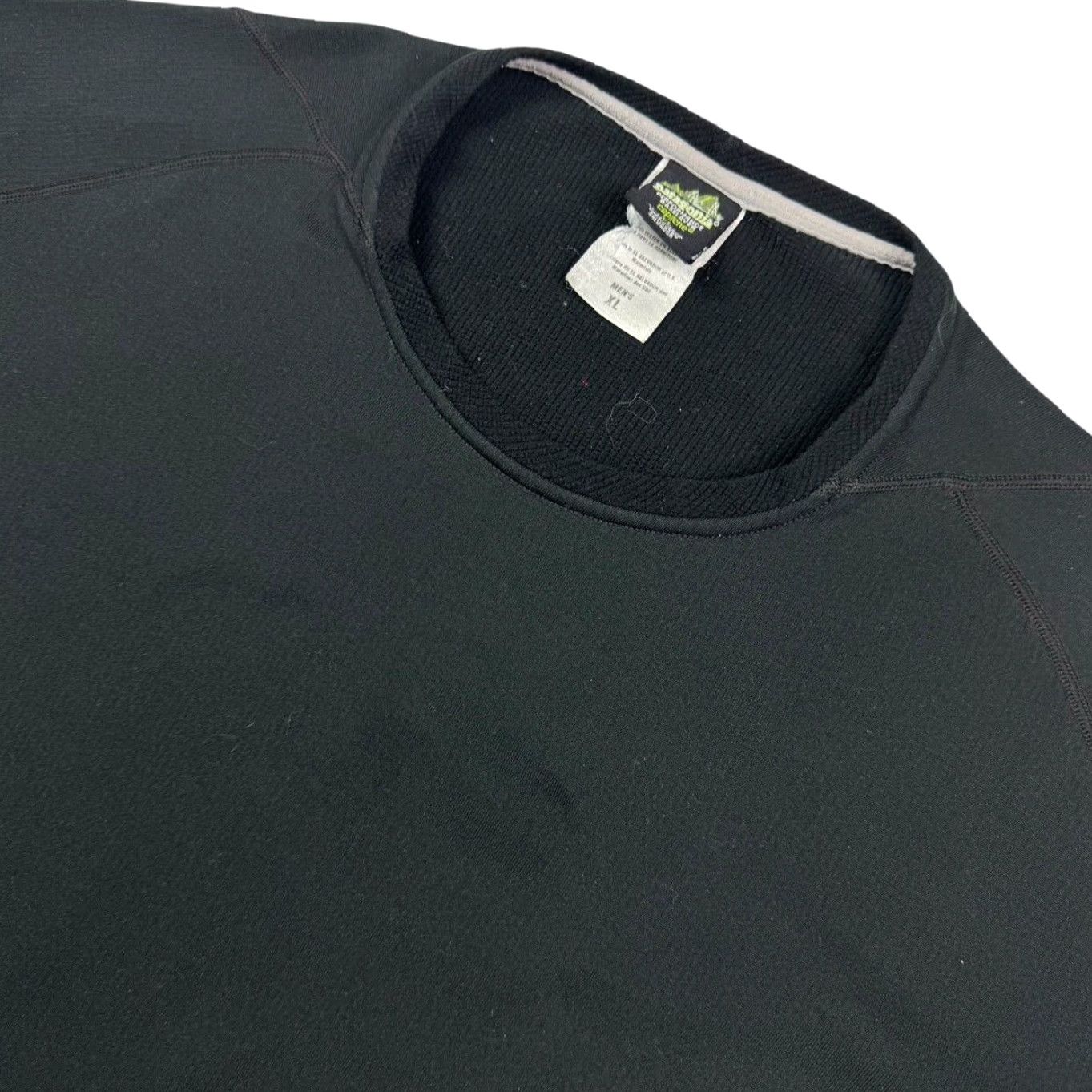 Patagonia Patagonia Capilene Base Layer L/S T-Shirt Black XL Men Crewneck Long Sleeve Polyester Stretch Base Layer Pullover Athletic Shirts Size US XL / EU 56 / 4 - 2 Thumbnail