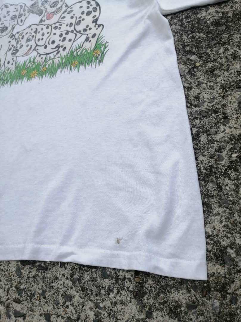 Hanes × Vintage Vintage 90s Hanes Dog Cartoon Graphic Tee Size US M / EU 48-50 / 2 - 10 Thumbnail