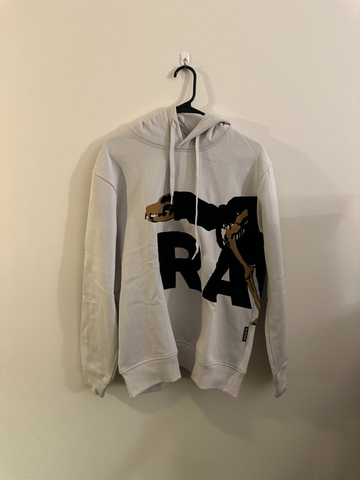 G-Star G STAR RAW WHITE HOODIE WITH DINO Size US L / EU 52-54 / 3 - 1 Thumbnail