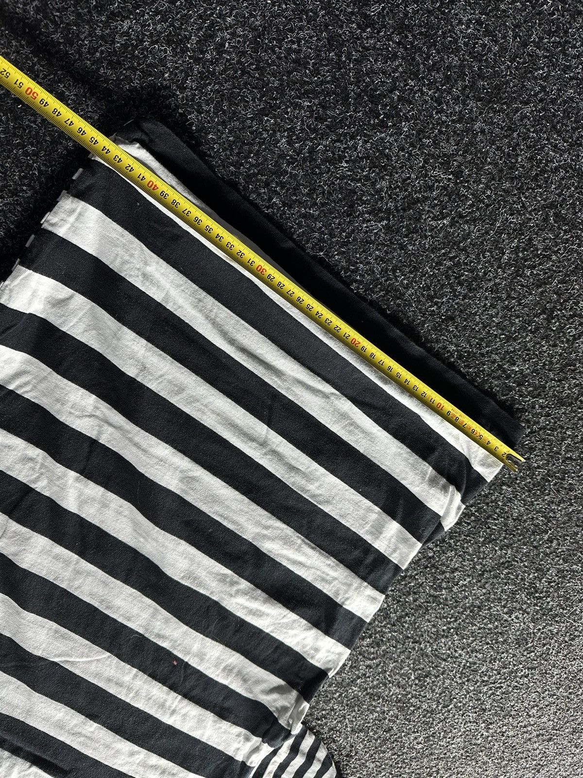Carhartt × Vintage 🚨CARHARTT STRIPED LOGO B&W TEE TRUE RAP WORKWEAR Y2K Size US XS / EU 42 / 0 - 12 Thumbnail