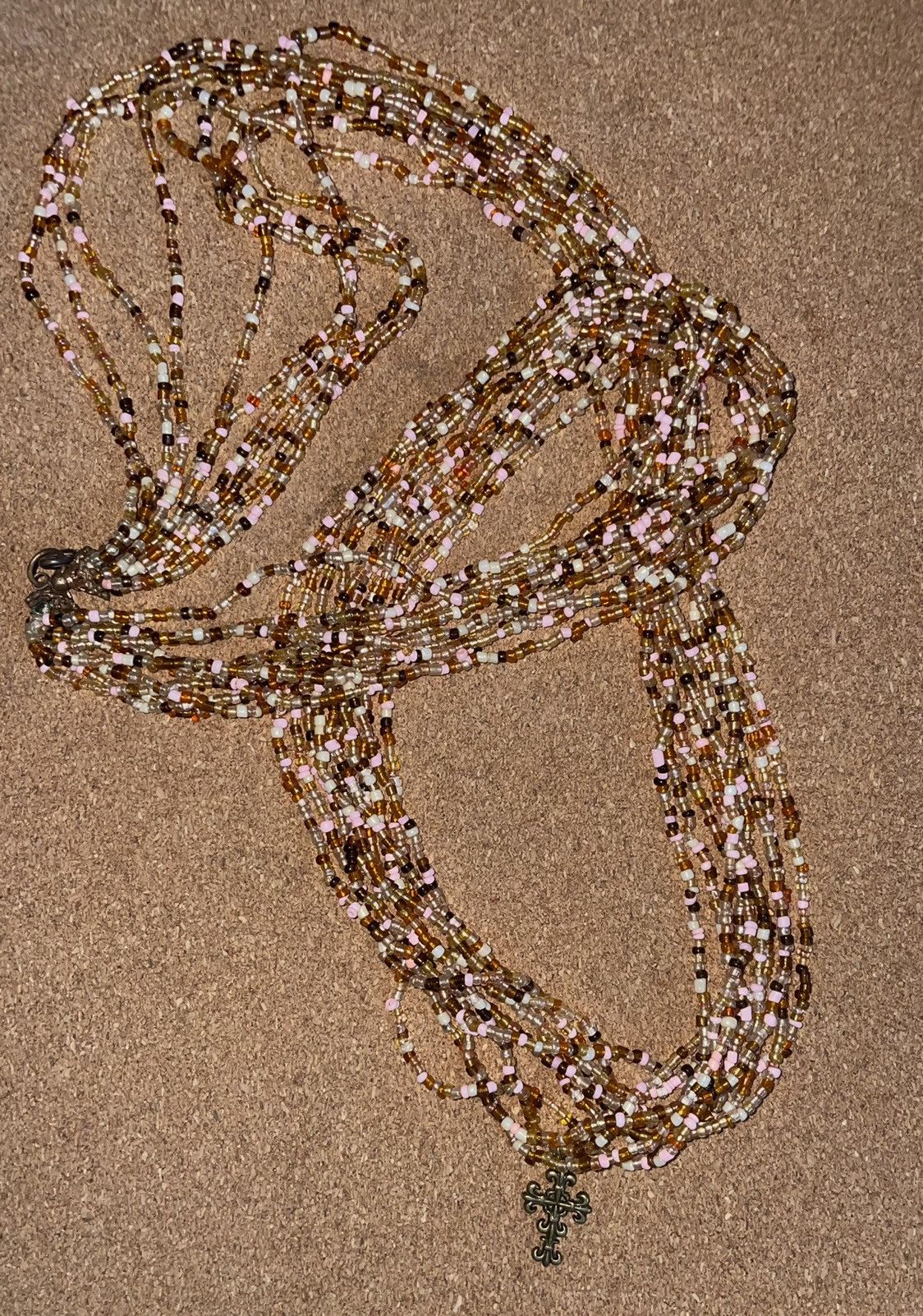 Vintage Sundance Vintage 10 Strand Seed Beaded Necklace Size ONE SIZE - 6 Thumbnail