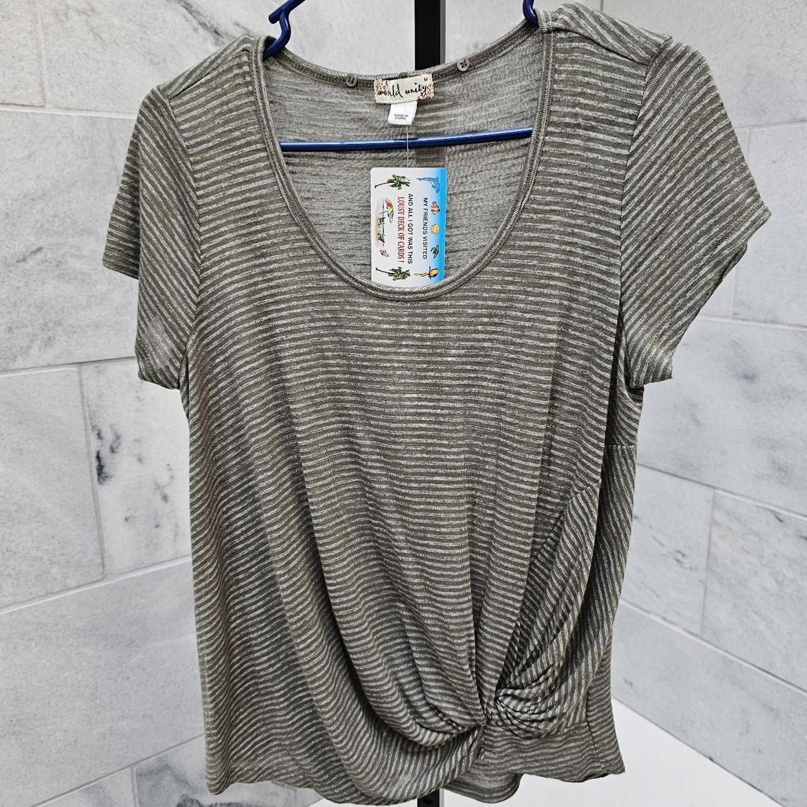 Other Women's Green Shirt Size M / US 6-8 / IT 42-44 - 1 Thumbnail