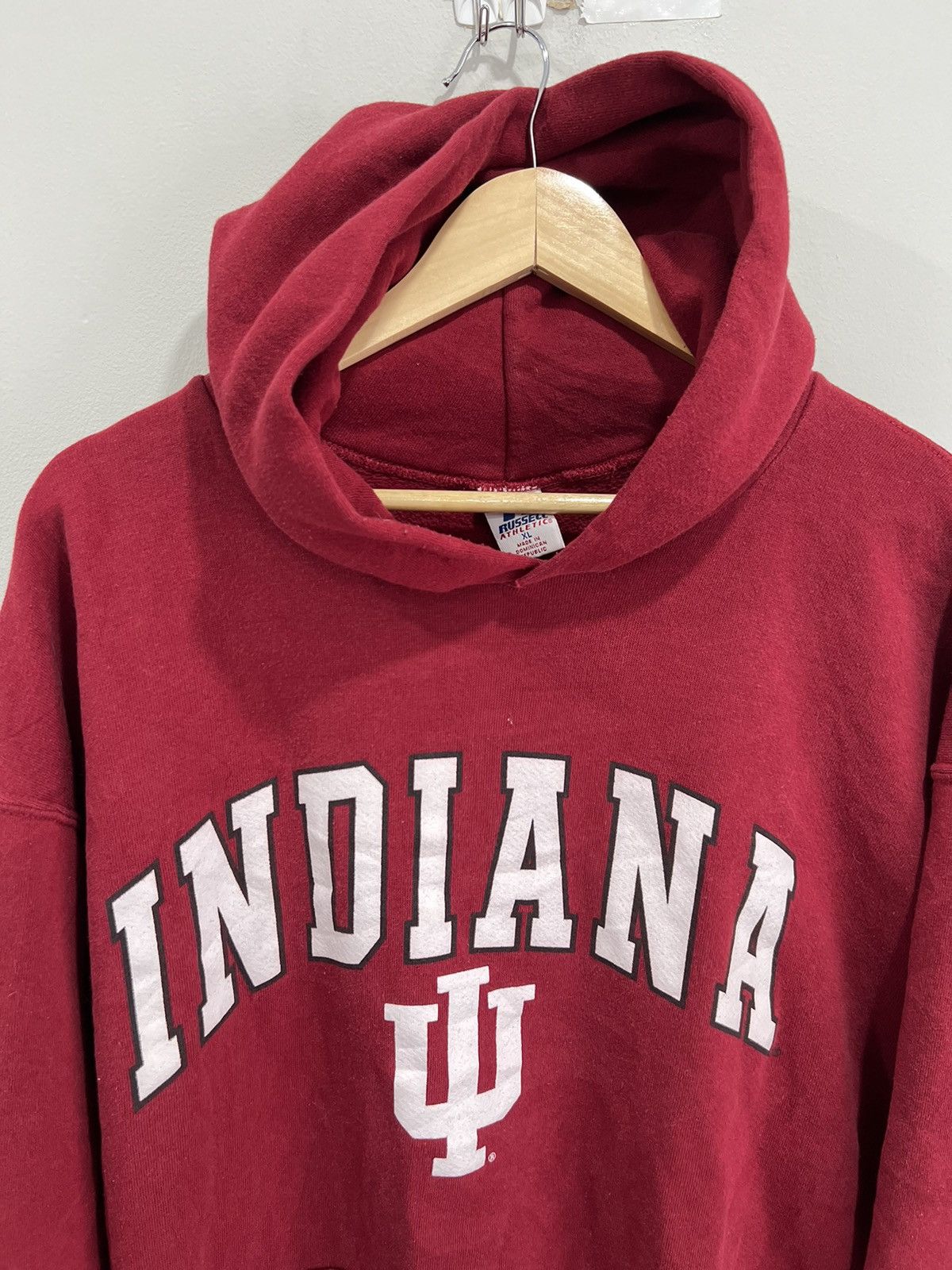 Russell Athletic Vintage Russell Athletic Indiana University Sweater Hoodie Size US XL / EU 56 / 4 - 1 Thumbnail