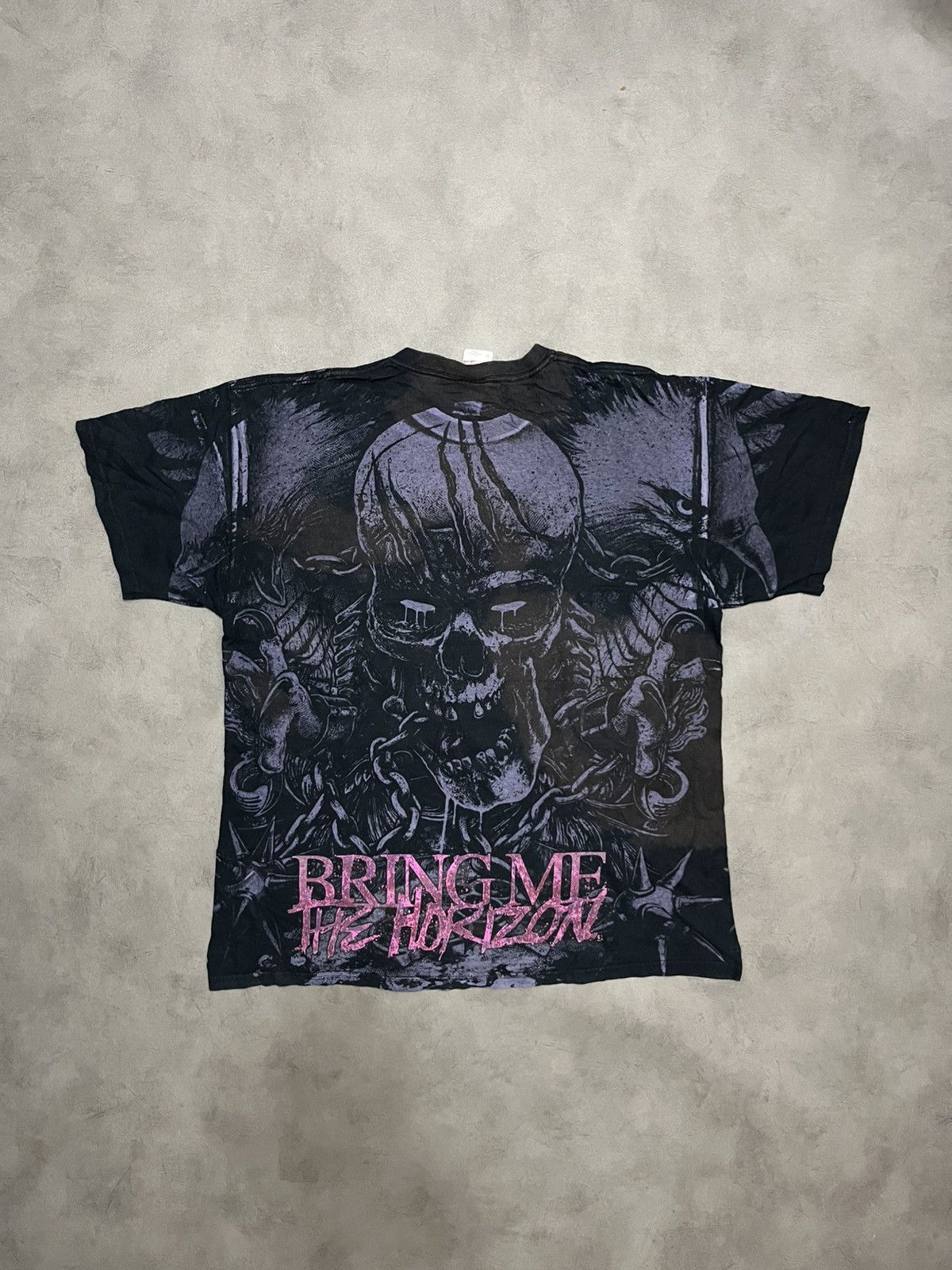 Band Tees Bring me the horizon all over print t-shirt Size US XL / EU 56 / 4 - 2 Thumbnail