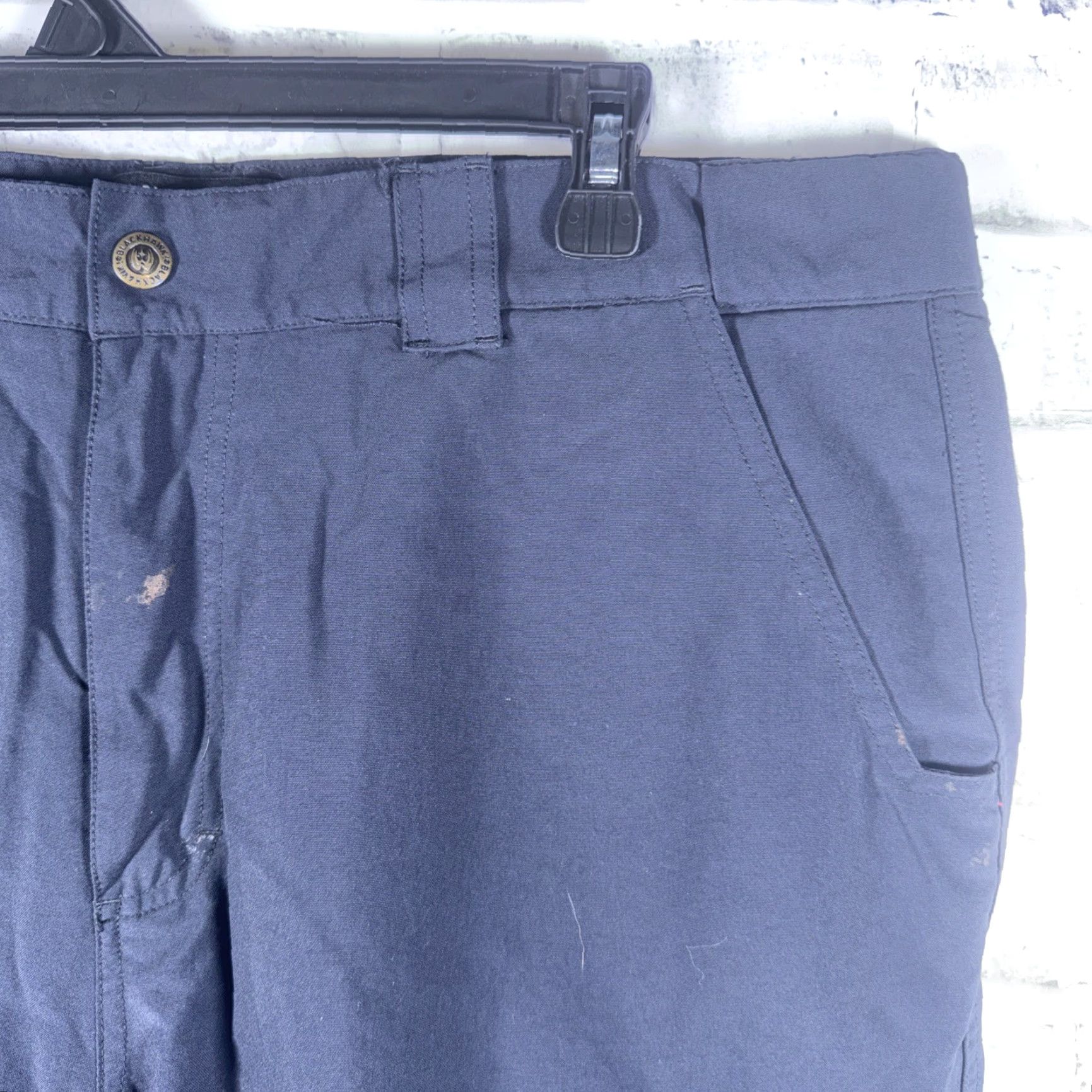 Vintage Blackhawk Warrior Wear Navy Blue Nylon Pants Mens 40x30 Chino Regular Navy Blue Military Tactical Pants Mens Size US 40 / EU 56 - 2 Thumbnail