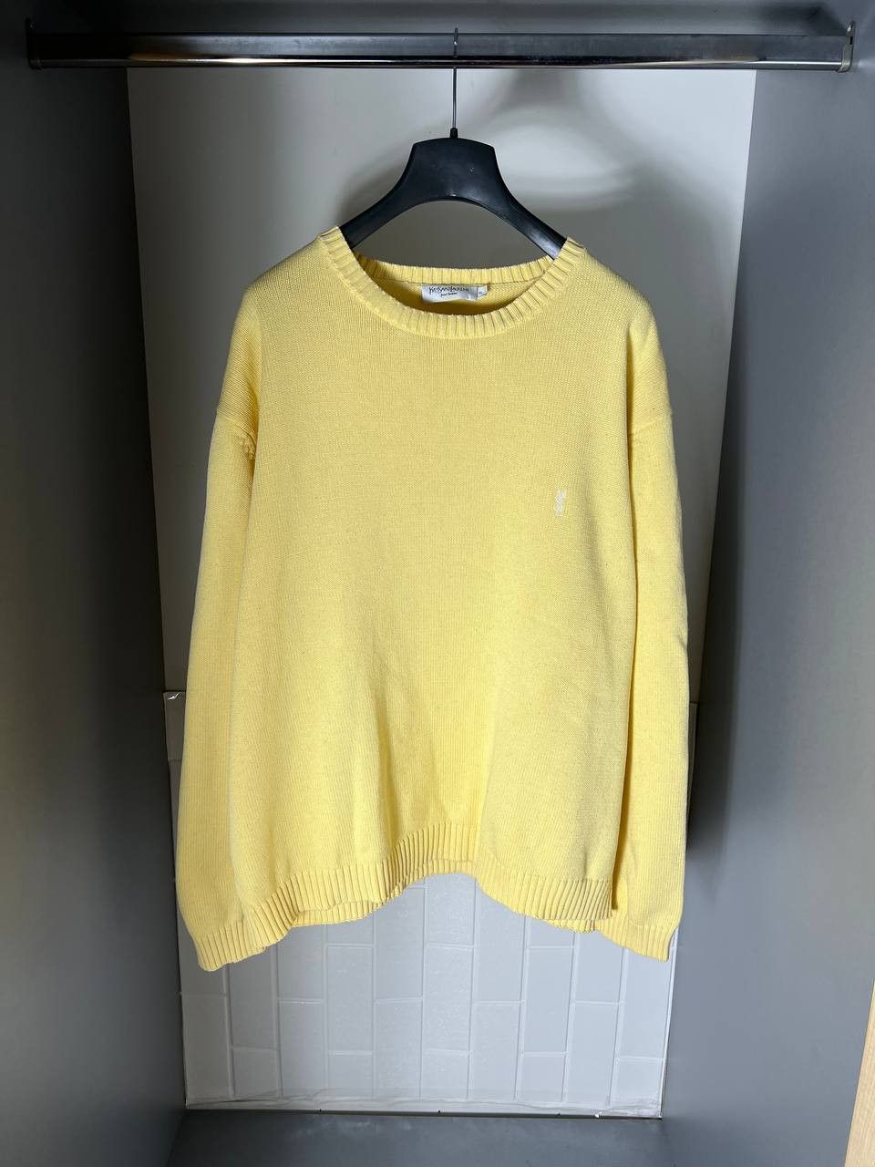 Yves Saint Laurent VINTAGE YVES SAINT LAURENT PARIS RETRO SWEATER KNIT DESIGNER Size US XXL / EU 58 / 5 - 1 Thumbnail