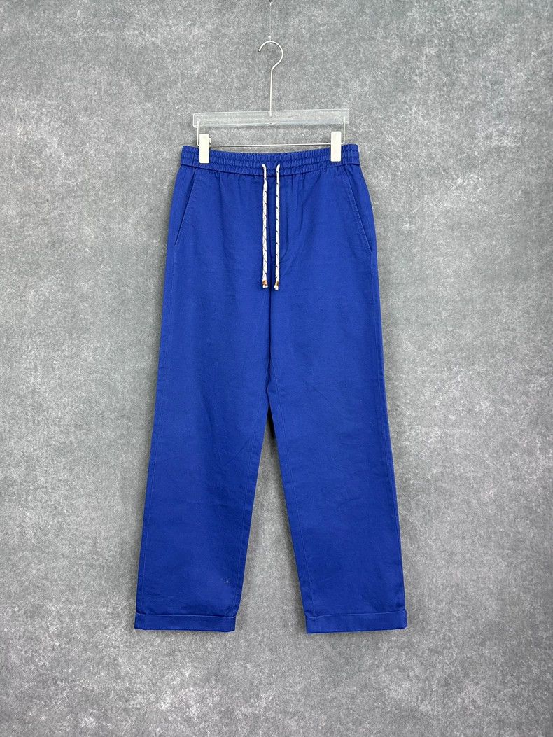 Gucci Gucci Blue printed casual pants Size US 28 / EU 44 - 1 Thumbnail