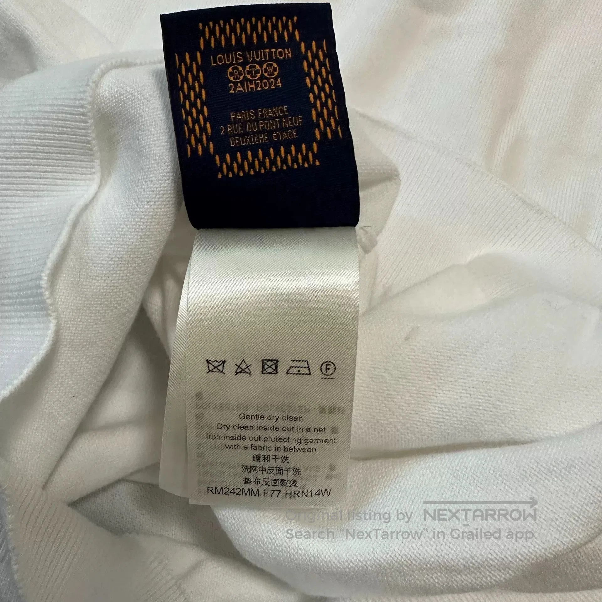 Louis Vuitton Louis Vuitton 24SS White Pharrell Pearl Polo. Size US M / EU 48-50 / 2 - 6 Thumbnail