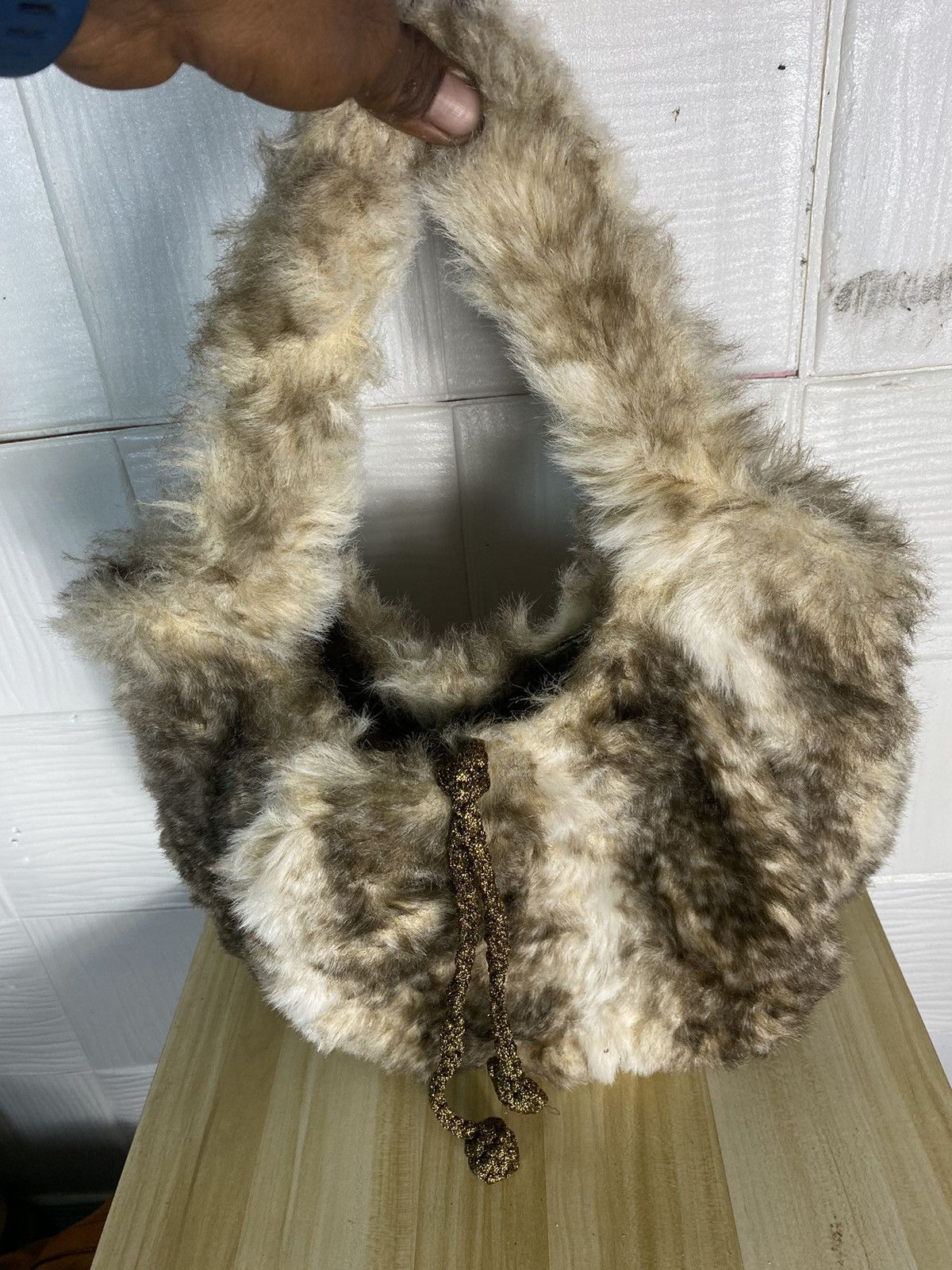 Issey Miyake × Tsumori Chisato Vintage TSUMORI CHISATO FUR RABBIT CARRY BAG Size ONE SIZE - 3 Thumbnail
