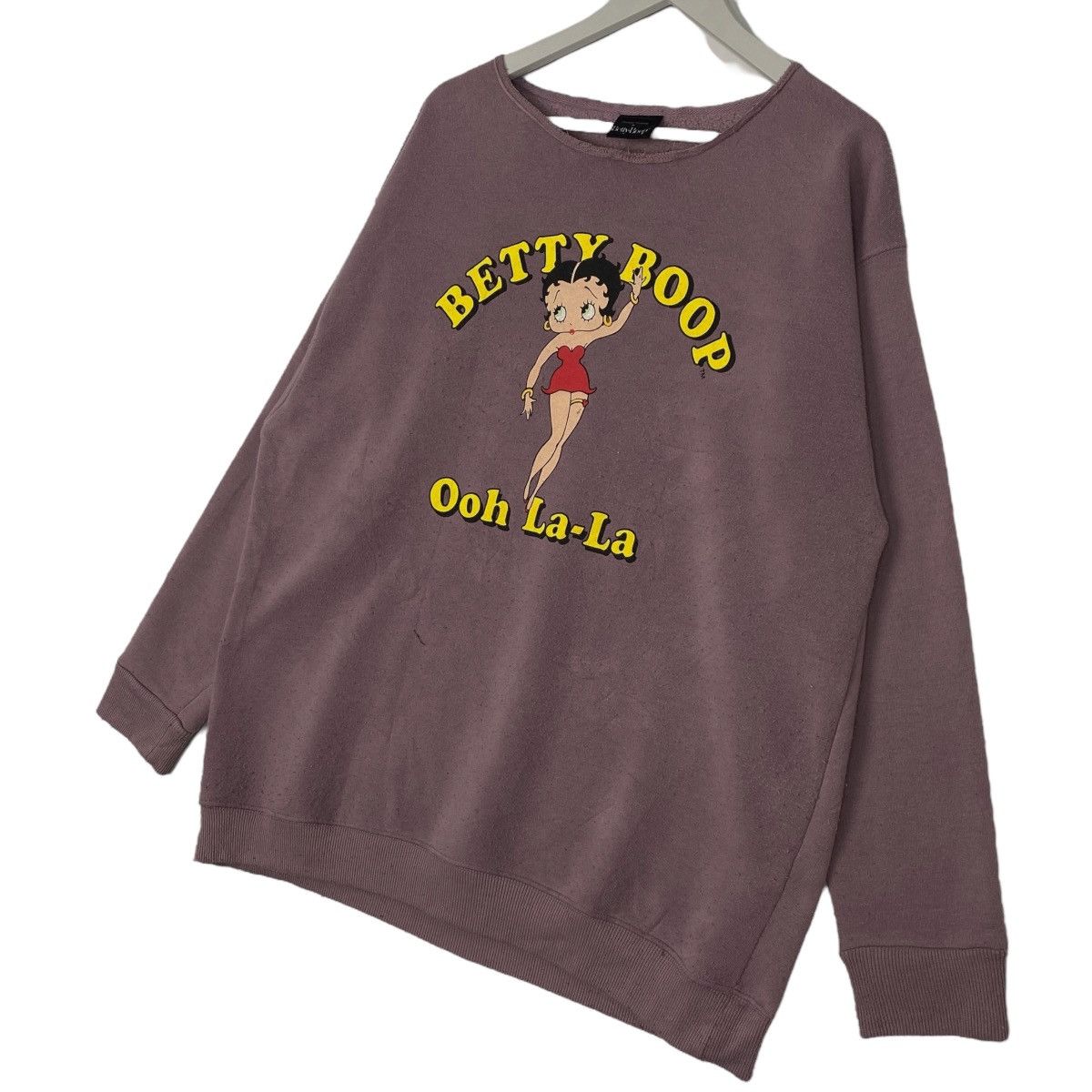 Other Vintage Betty Boop Printed Crewneck Sweatshirt Purple Size L Size US L / EU 52-54 / 3 - 2 Thumbnail