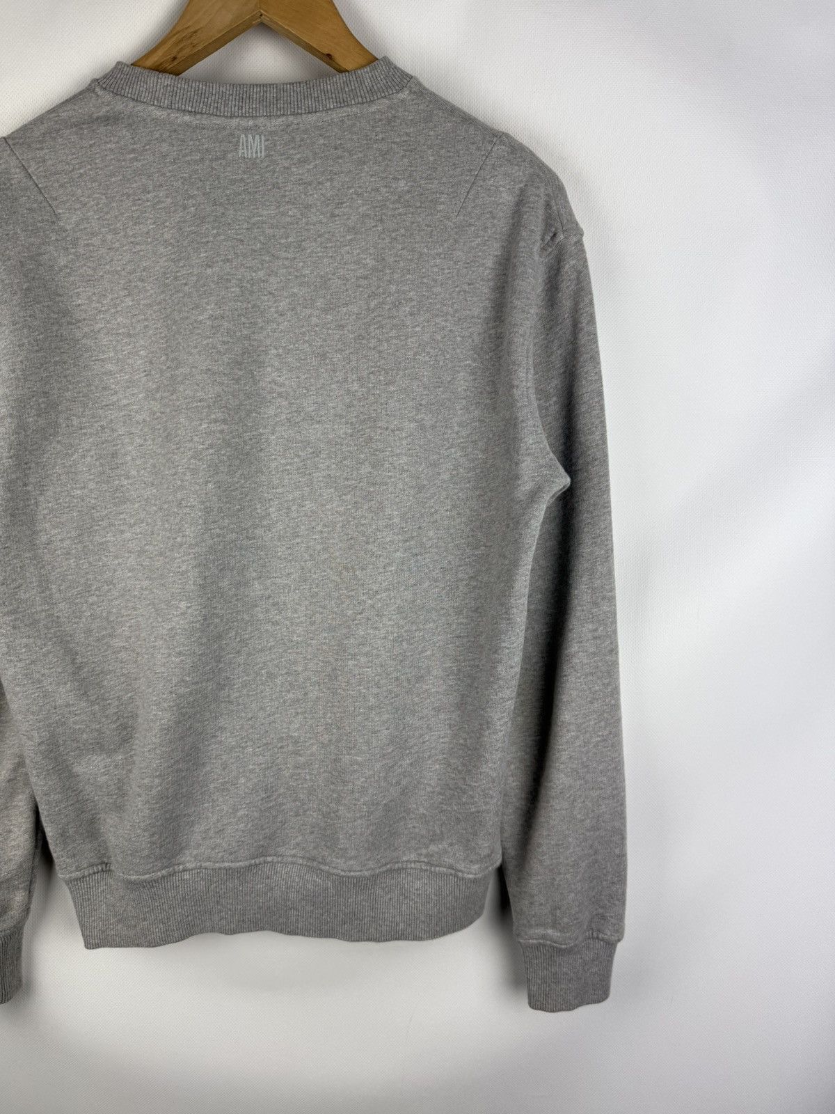 AMI Ami Alexandre Mattiussi Men’s Big Logo Sweatshirt Pullover Size US S / EU 44-46 / 1 - 17 Thumbnail