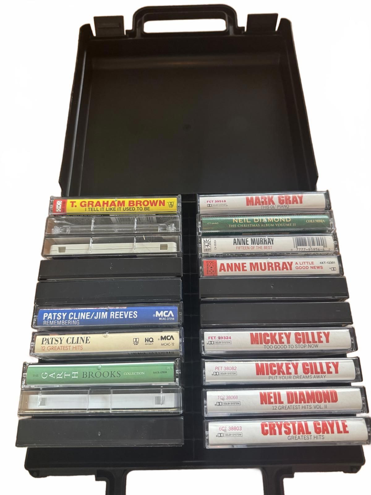 Other Vintage Country Music Cassette Tape Collection with Case Size ONE SIZE - 2 Thumbnail