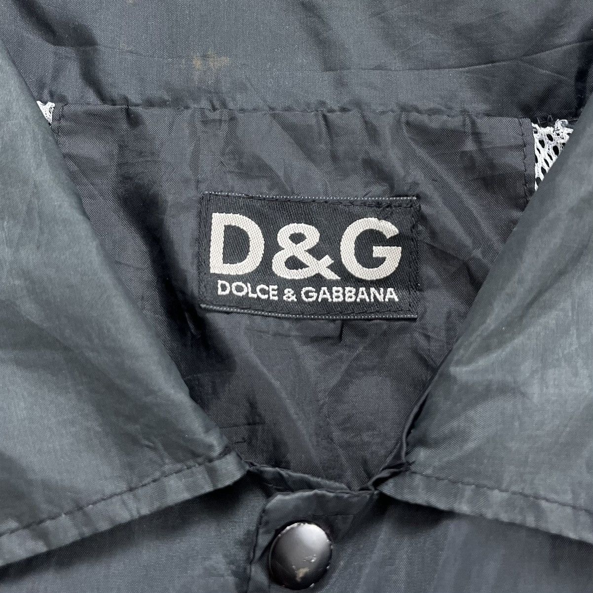 Dolce & Gabbana Vintage Dolce & Cabbana Spell Out Big Logo Coach Jacket Size US L / EU 52-54 / 3 - 16 Thumbnail
