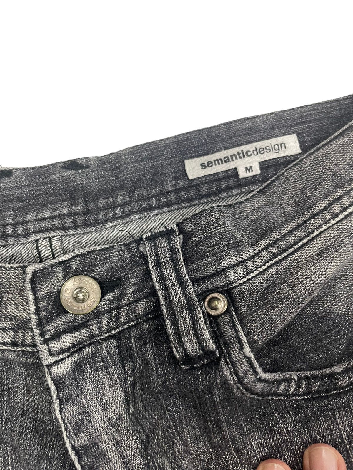 If Six Was Nine × Japanese Brand × Le Grande Bleu (L.G.B.) Semantic Design Japan Jeans Numbernine Style Size US 30 / EU 46 - 7 Thumbnail