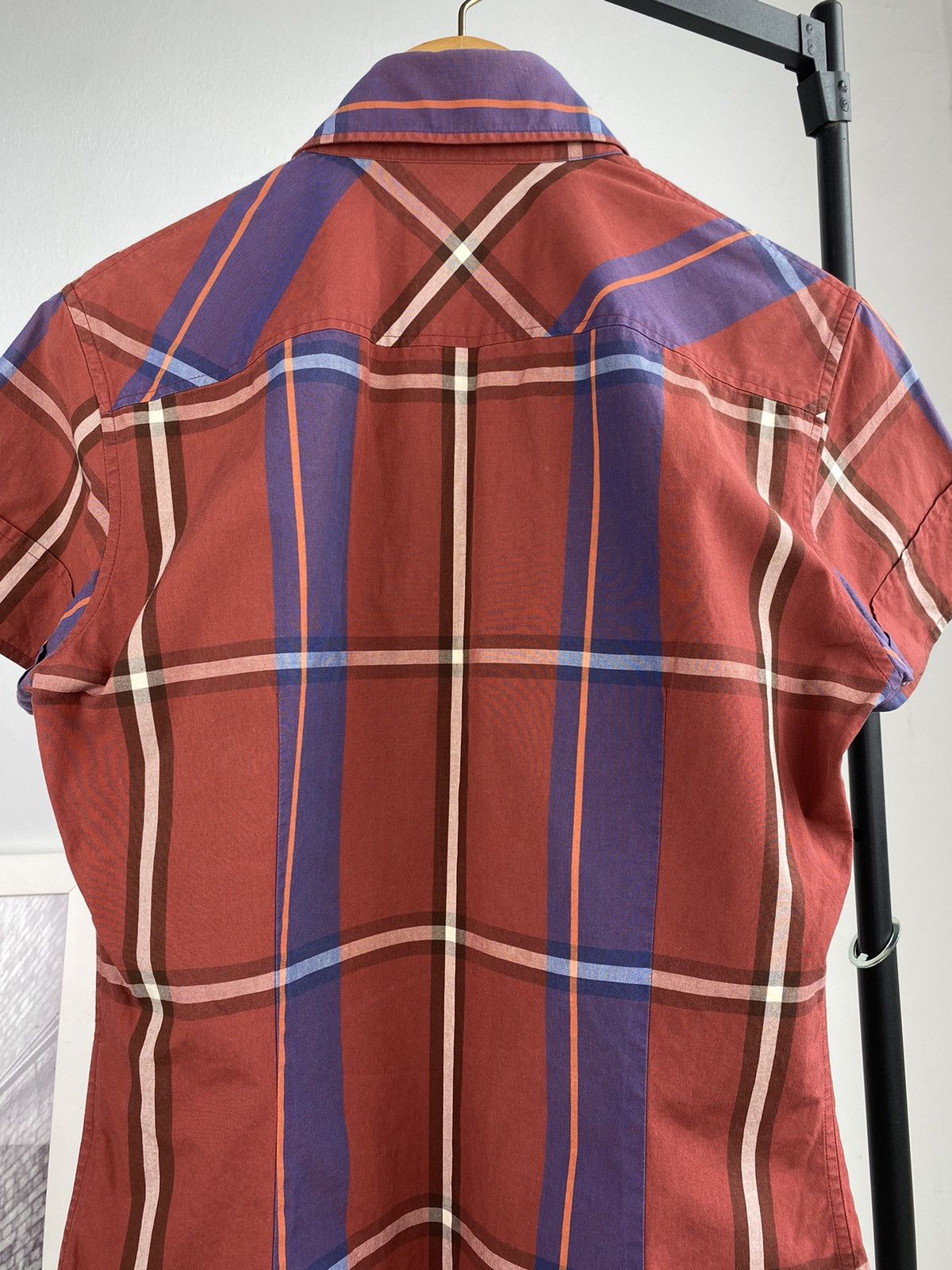 Vivienne Westwood Vivienne Westwood Man Plaid Slimfit Button Up Shirt Size US M / EU 48-50 / 2 - 6 Thumbnail