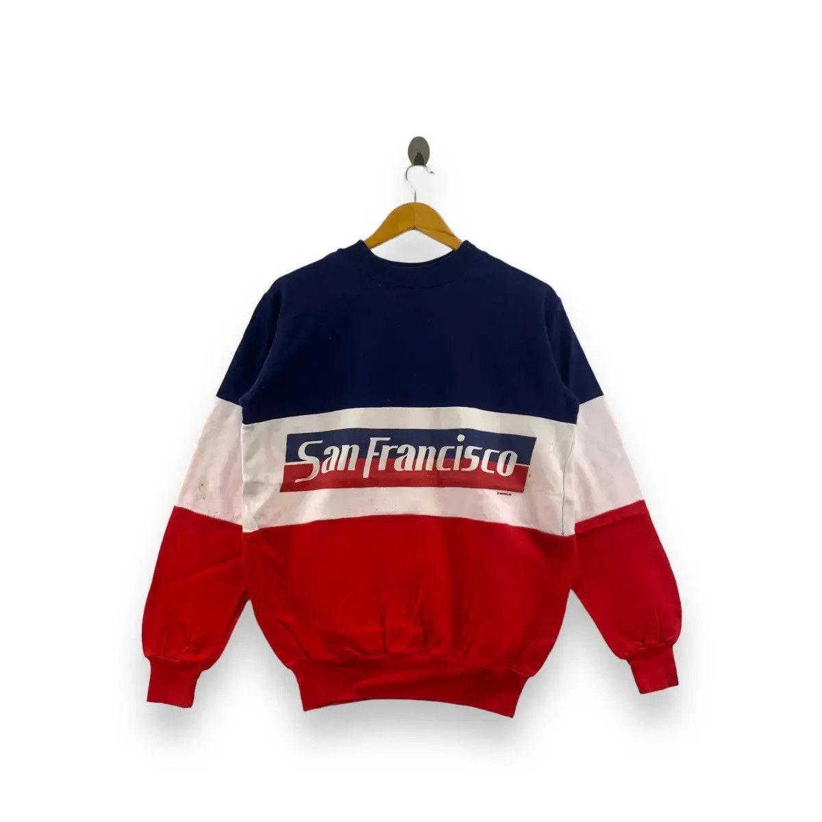 Vintage Vintage 1998 SAN FRANCISCO University Alma Mater Sweatshirt Size L / US 10 / IT 46 - 1 Thumbnail