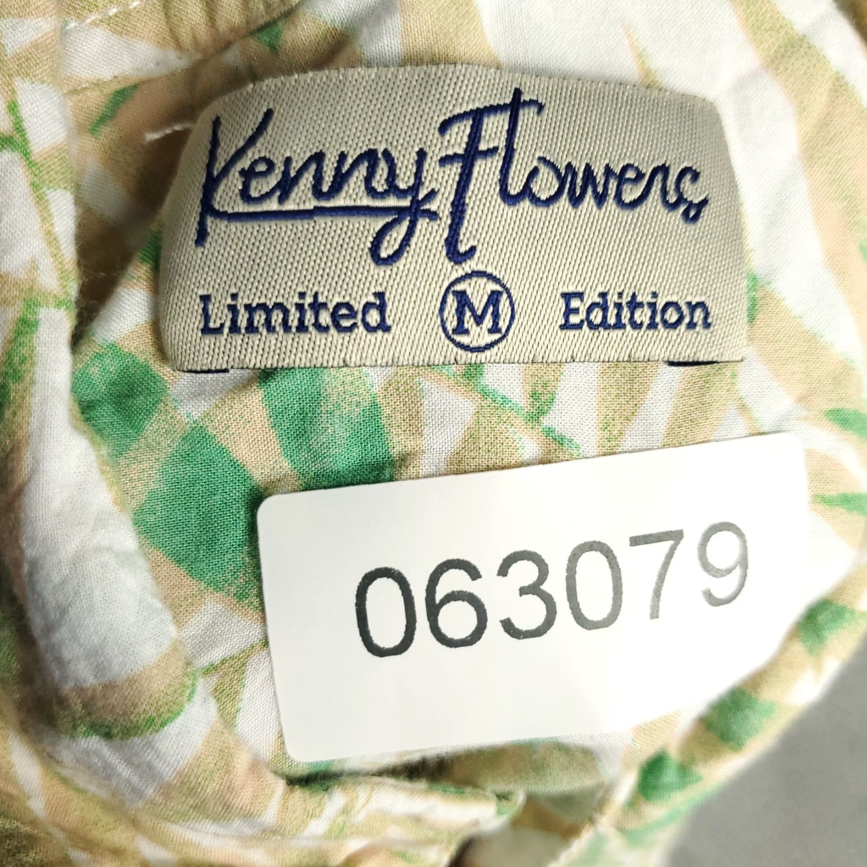Vintage Kenny Flowers Shirt Mens Medium Beige Floral Button-Up Rayon Limited Edition Size US M / EU 48-50 / 2 - 7 Thumbnail