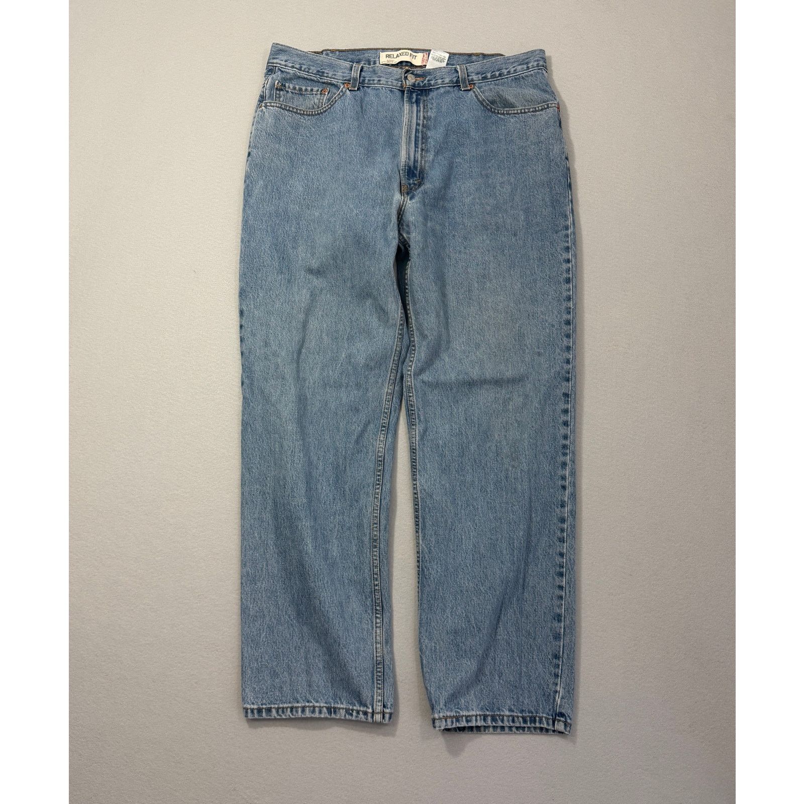 Levi's Vintage Levis 550 Relaxed Fit Jeans Men's 40x32 Blue Denim Size US 40 / EU 56 - 1 Thumbnail
