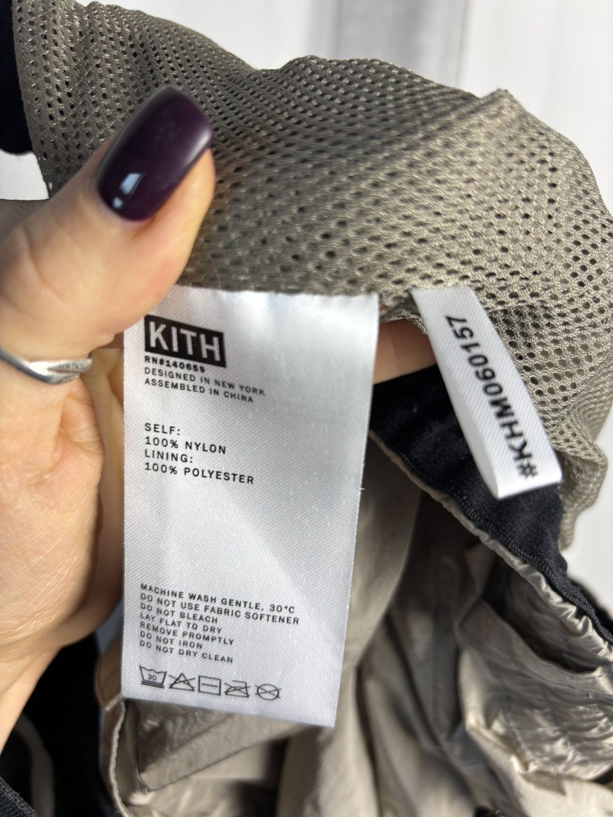 Kith Reflecting Kith Cargo Pants Silver Waist: 37-42cm Size US 28 / EU 44 - 3 Thumbnail