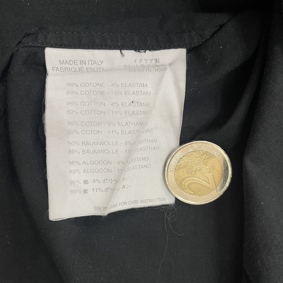 Helmut Lang 2003 Helmut Lang Fishtail Slim Shirt Bondage Strap Vintage Size US S / EU 44-46 / 1 - 10 Thumbnail