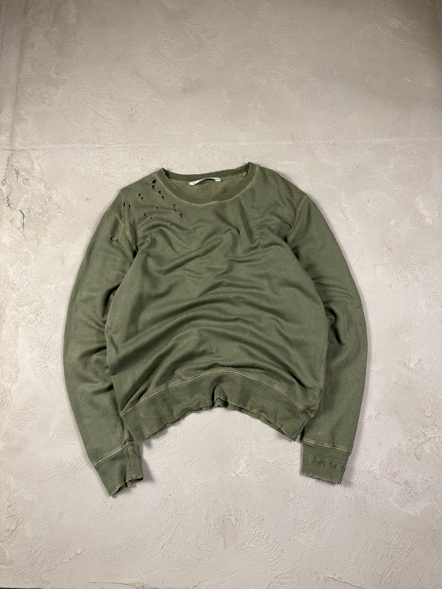 Zadig & Voltaire Distressed Longsleeve T-shirt