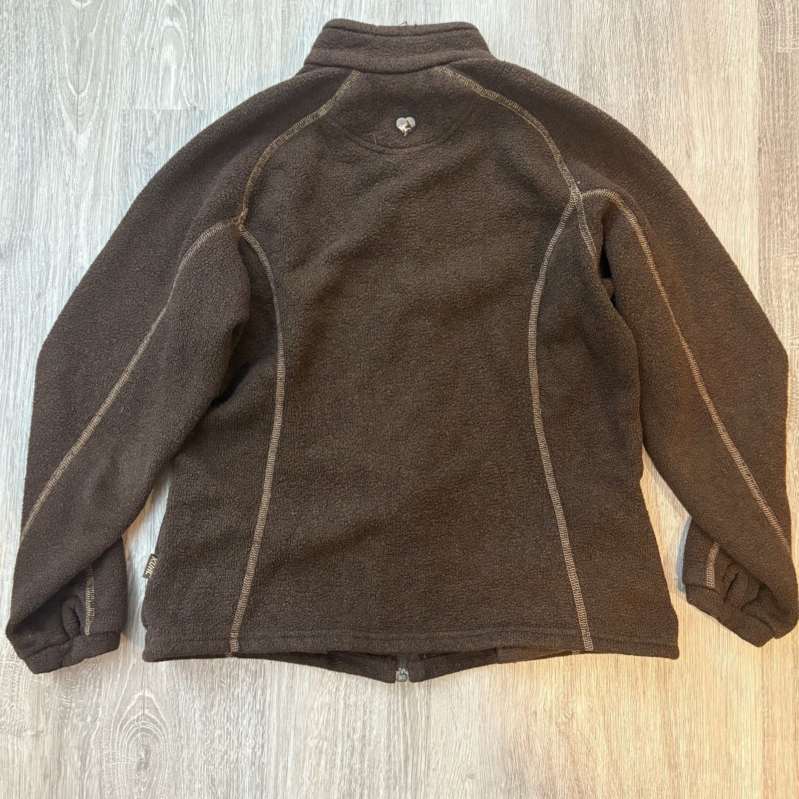 Kuhl Kuhl Women's Alfpaca Fleece Jacket XS Brown Full Zip Outdoor Size XS / US 0-2 / IT 36-38 - 9 Thumbnail