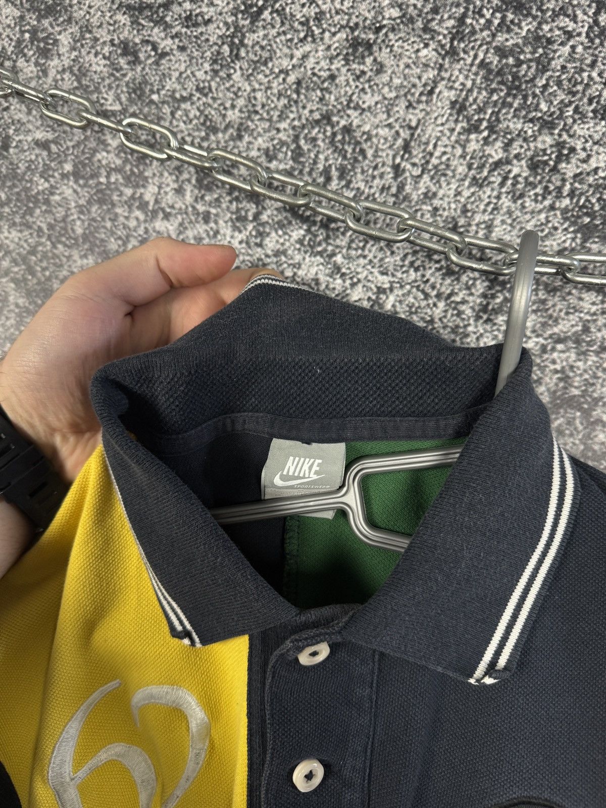 Nike Nike Sportswear Vintage Rugby Polo Shirt Canarinho Size M Size US M / EU 48-50 / 2 - 19 Thumbnail