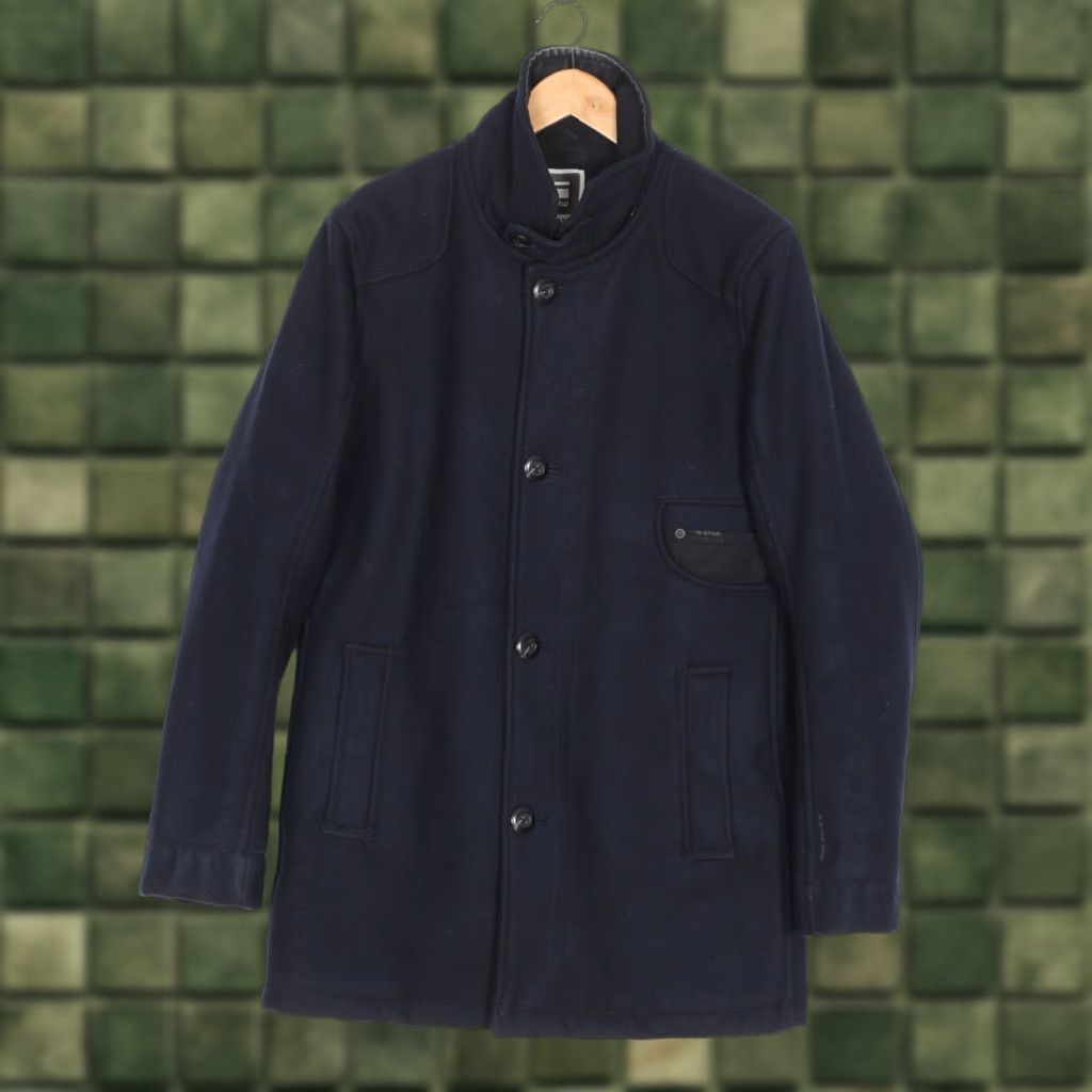 G-Star G-Star RAW Radar Garber Wool Coat Jacket Men L MJ6315 Boots? Size US L / EU 52-54 / 3 - 1 Thumbnail