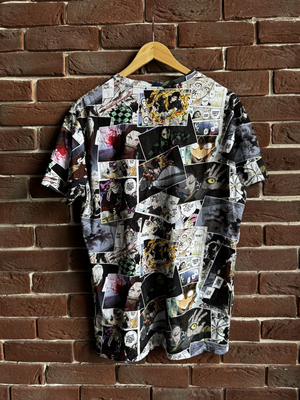 Anime Y2K Demon Slayer AOP Anime Japanese T-shirt Anime Size US L / EU 52-54 / 3 - 2 Thumbnail