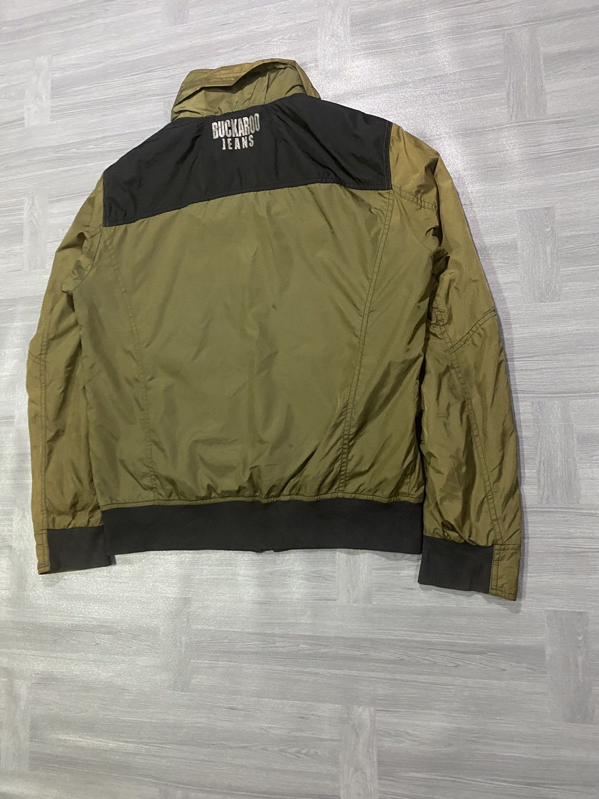 BUCKAROO Buckaroo Khaki Vintage Utility Men’s Nylon Jacket Size US XL / EU 56 / 4 - 19 Thumbnail