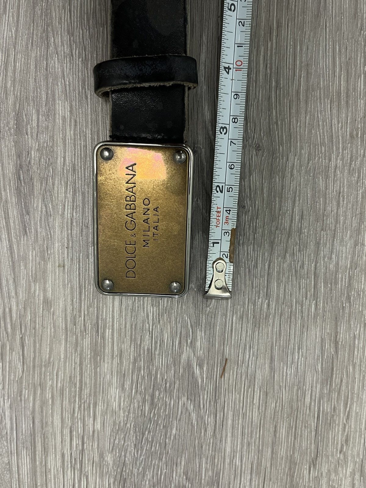 Dolce & Gabbana Mold effect belt. Medium Size 34 - 14 Thumbnail