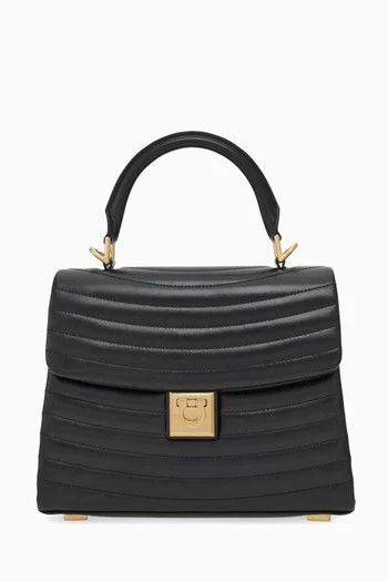 Salvatore Ferragamo o1s1rm0325 Size: OS / Leather Shoulder Bag in Black Size ONE SIZE - 1 Thumbnail