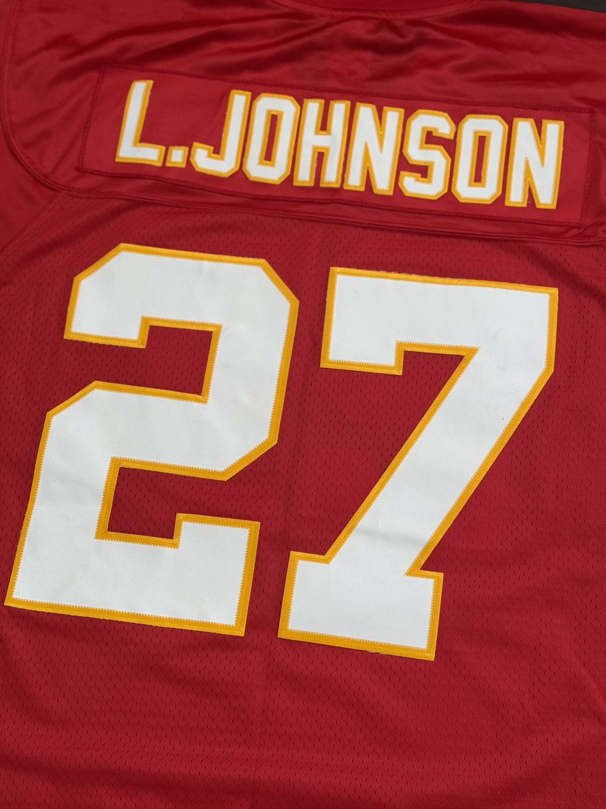 Reebok Vintage Stitched Kansas City Chiefs Larry Johnson #27 Jersey Size US M / EU 48-50 / 2 - 7 Thumbnail